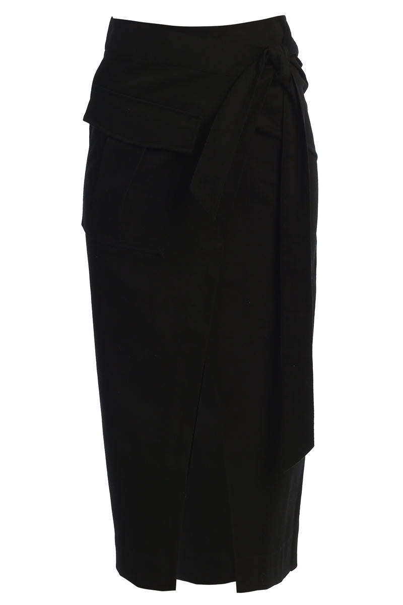 Black City Life Cargo Skirt