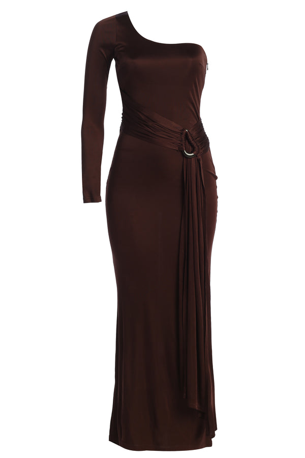 Robe Maxi Chocolat Muoi