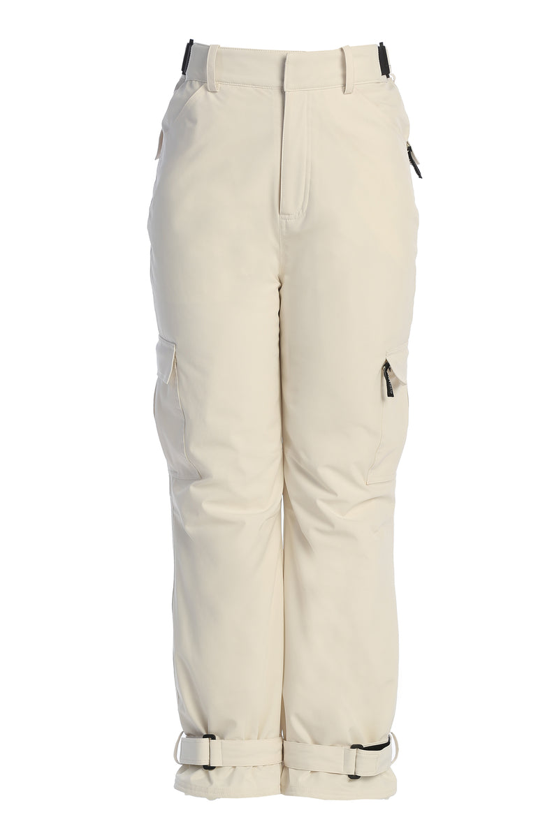 Ivory Snowfall Ski Pants