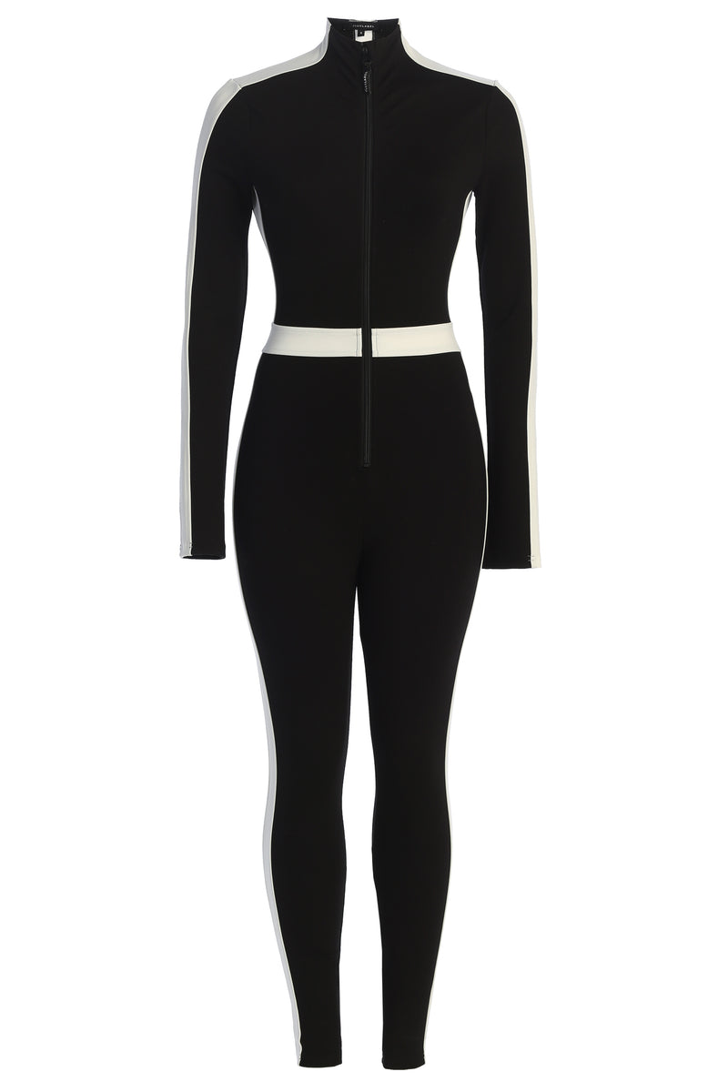 Black Off Limits Zipper Jumpsuit