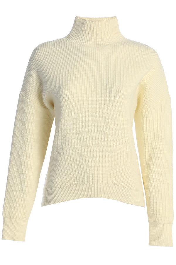 Buttercream Jenni Turtleneck Sweater Top - JLUXLABEL