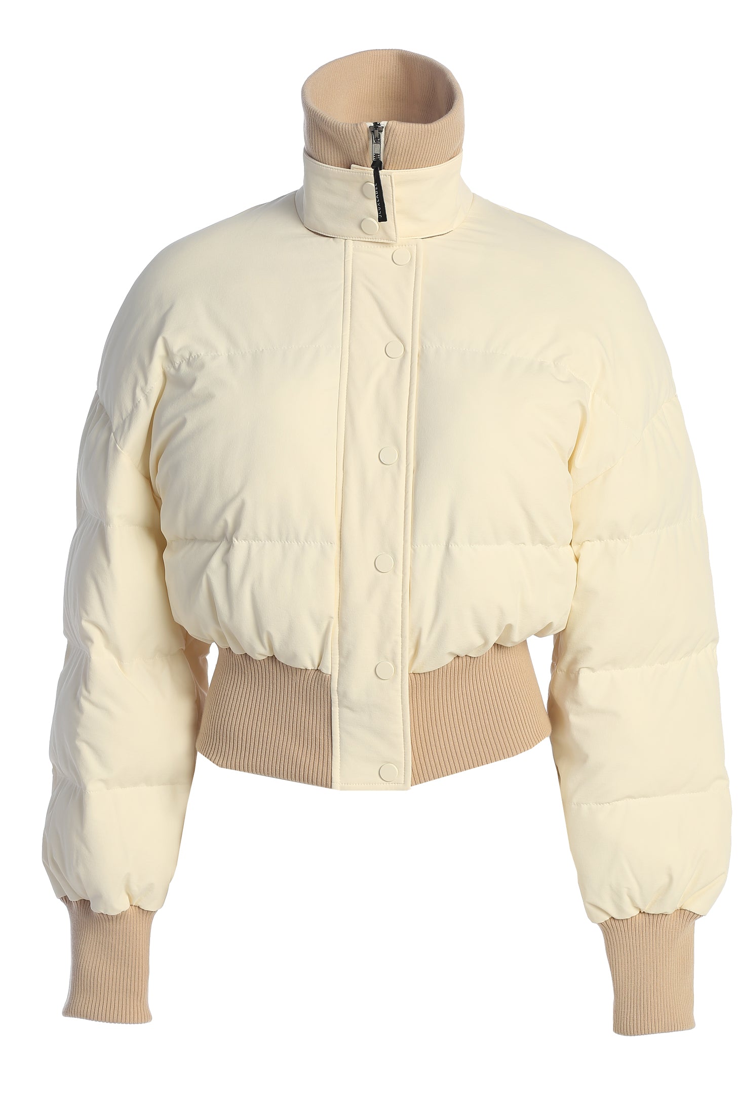 Buttercream Stassie Ribbed Jacket - JLUXLABEL