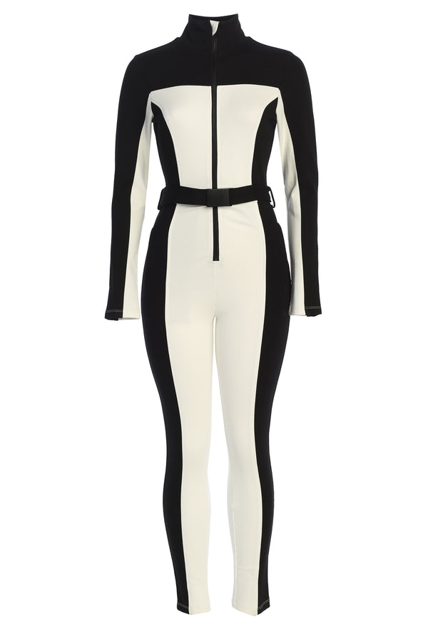 Black Arctic Rush Ski Suit - JLUXLABEL