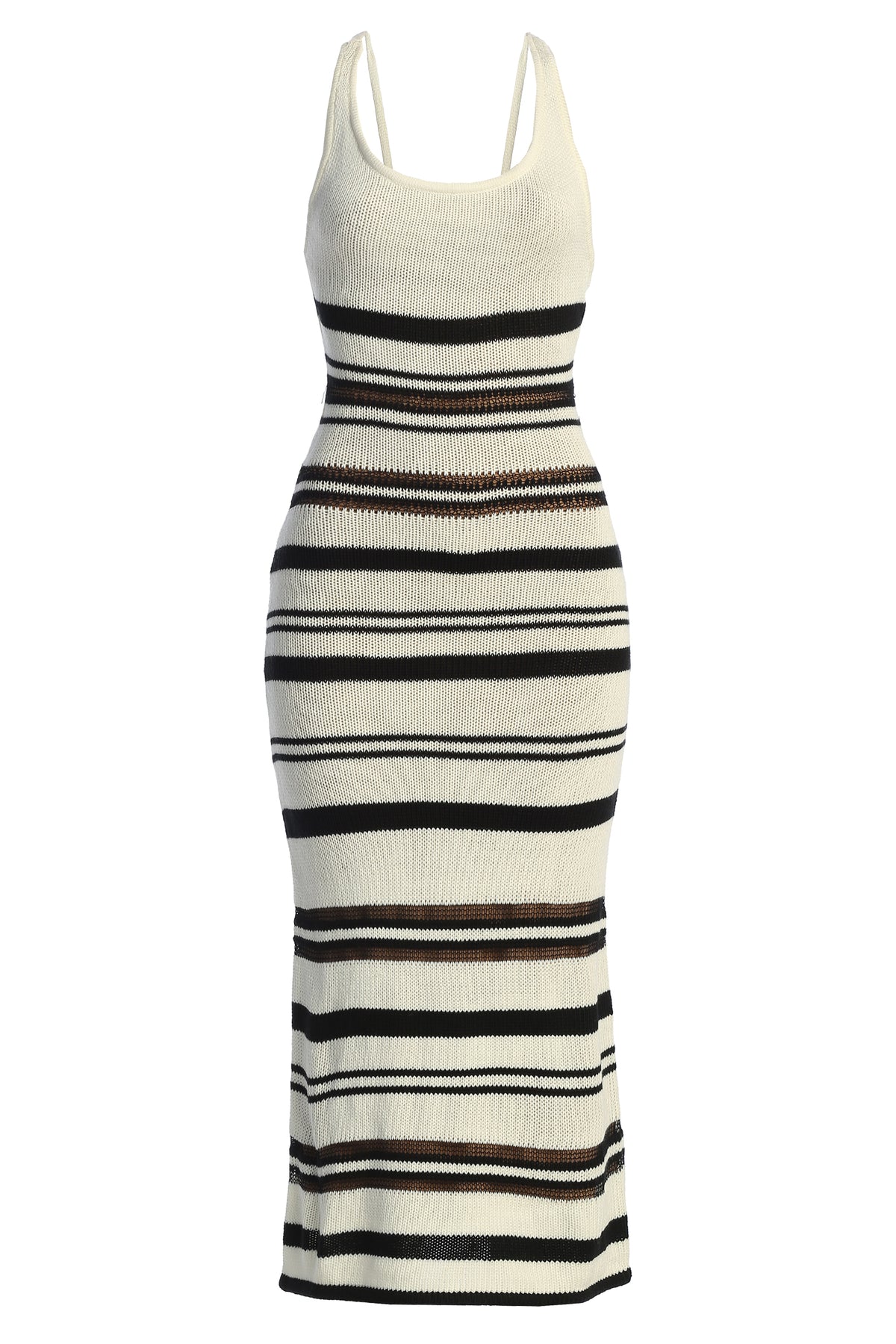 Ivory Santorini halter maxi dress by JLUXLABEL, flowing fabric with halter neckline, perfect for summer or special occasions.
