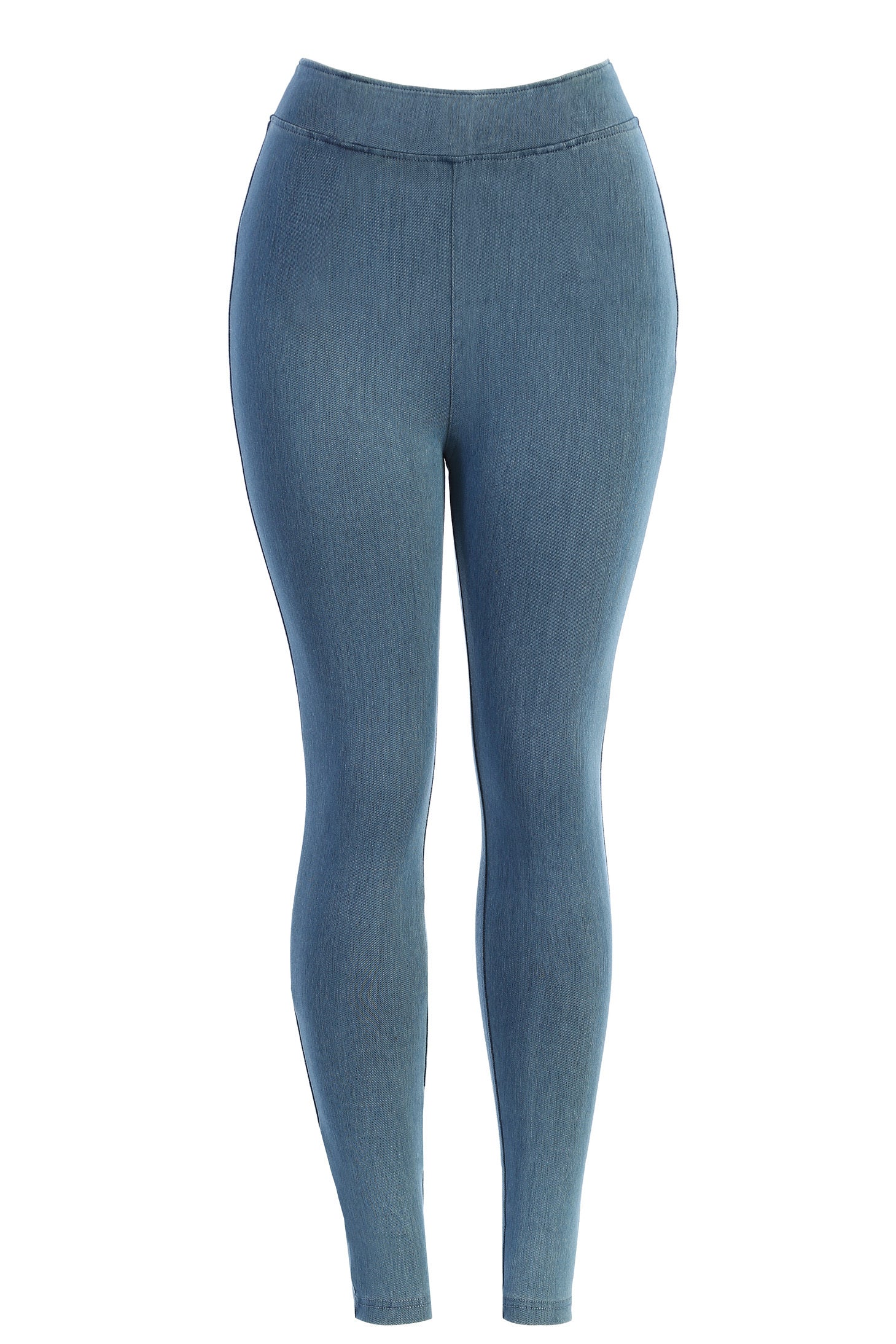 NAT & LIV x JLUXLABEL Denim Run The Town Pants JLUXLABEL