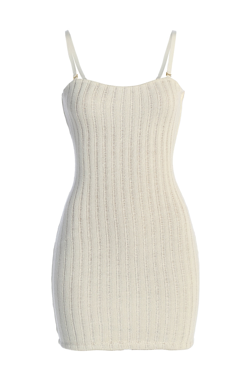 White Cosmo Mini Dress - JLUXLABEL