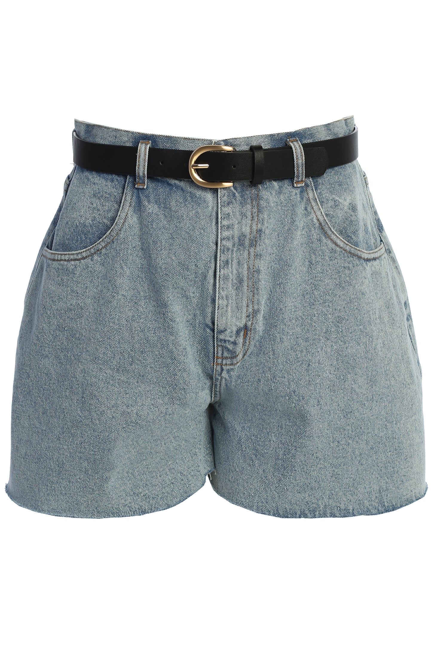 Medium Wash Denim Jourdan Shorts - JLUXLABEL