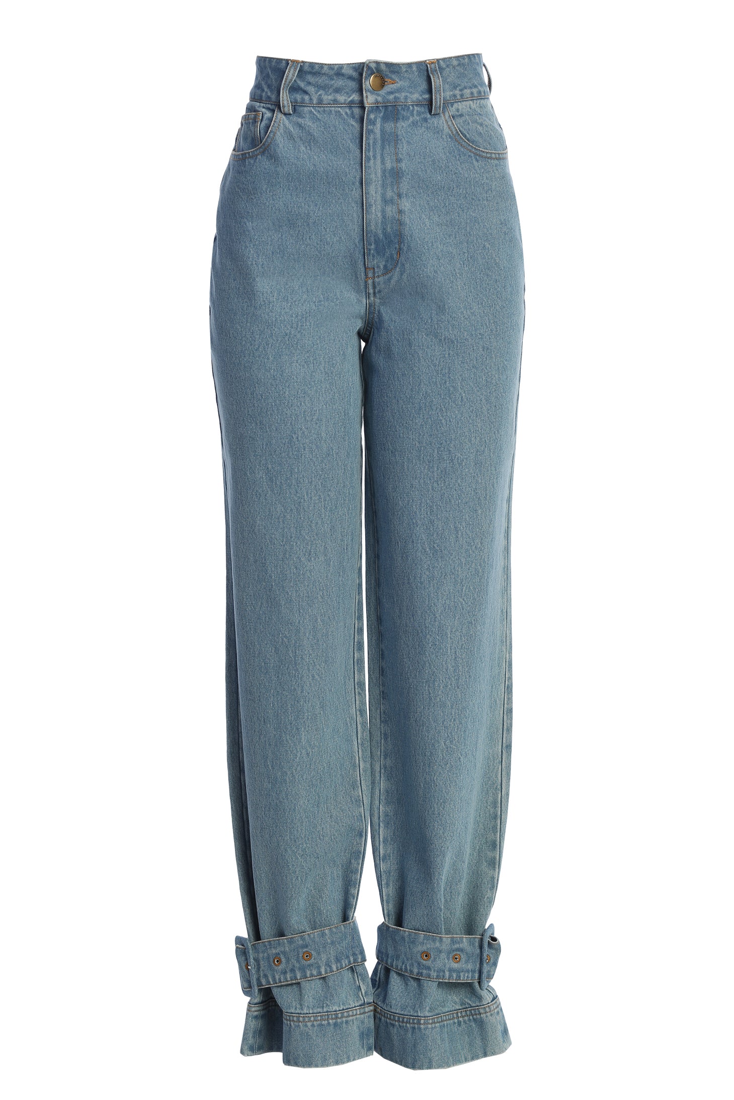 Medium Wash Sissel Denim Jeans - JLUXLABEL