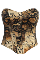 Gold Stay the Night Corset - Feminine Force - JLUXLABEL
