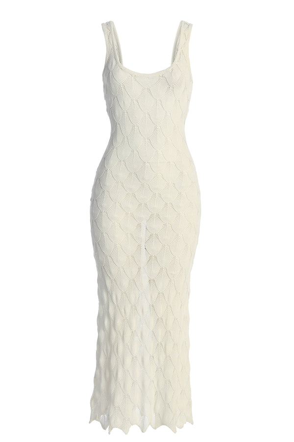 Ivory Novabella Maxi Dress - JLUXLABEL