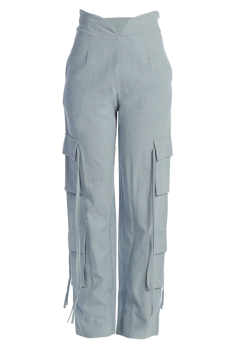 Louis Vuitton Cotton-Linen Cargo Pants