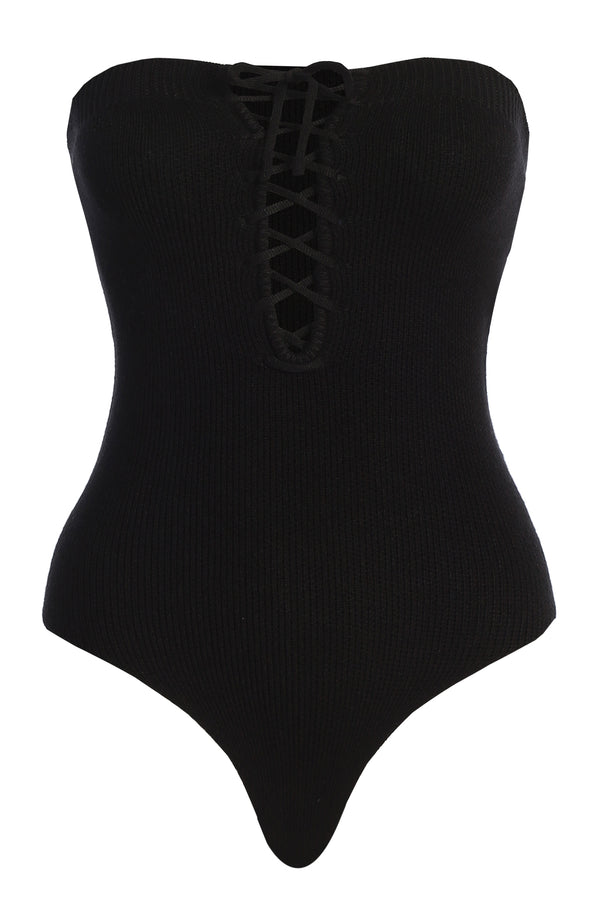 Black Seabound Bodysuit - JLUXLABEL