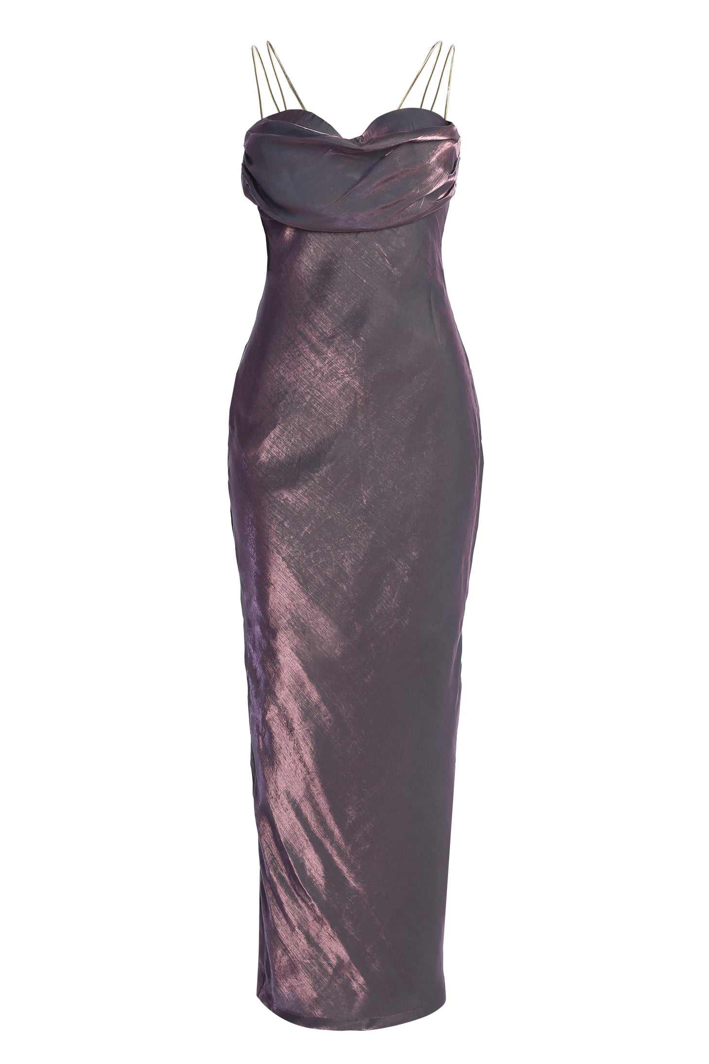 Purple Iridescent Visions Of You Dress - JLUXLABEL