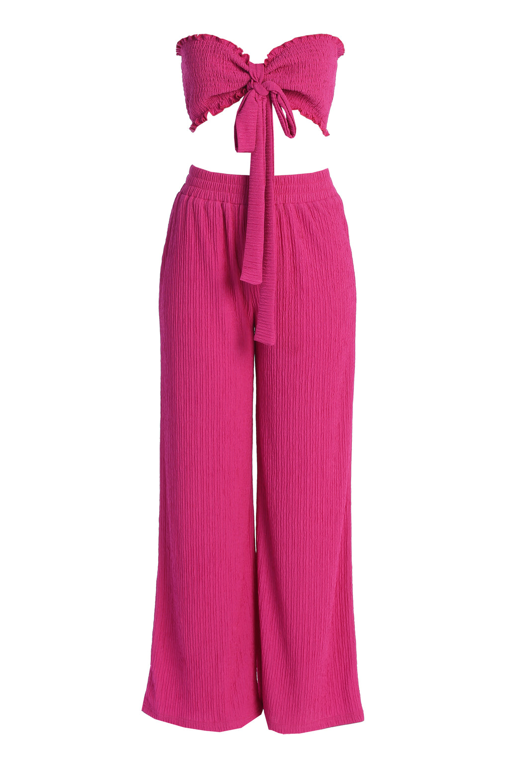 Pink Odessa Smocked Pant Set – JLUXLABEL
