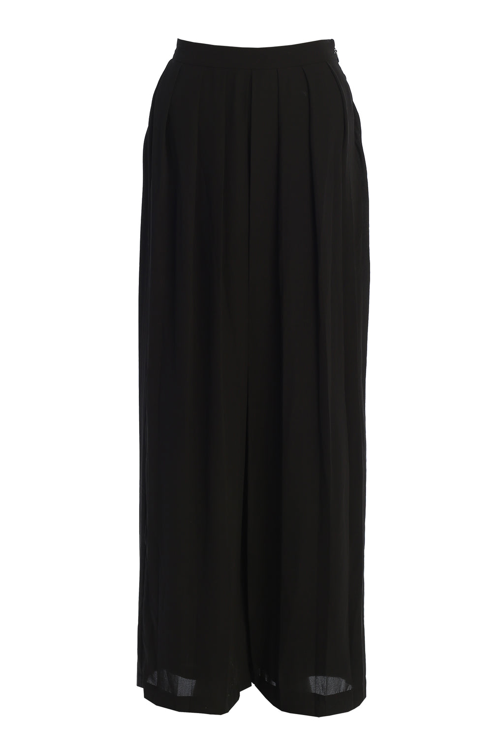 Garcia G30113 black pleated wide pants – Adam & Ève