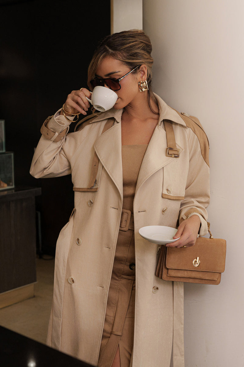 Tan Elite Suede Coat