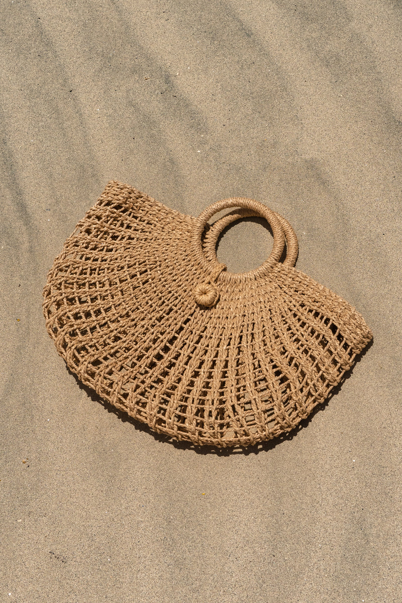 Bora Bora Straw Bag - The Linen Collection - JLUXLABEL