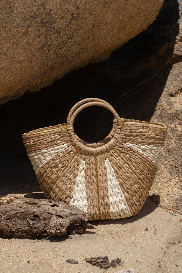 Best Of Both Worlds Straw Bag - The Linen Collection - JLUXLABEL