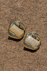 Gold Sade Stud Earrings