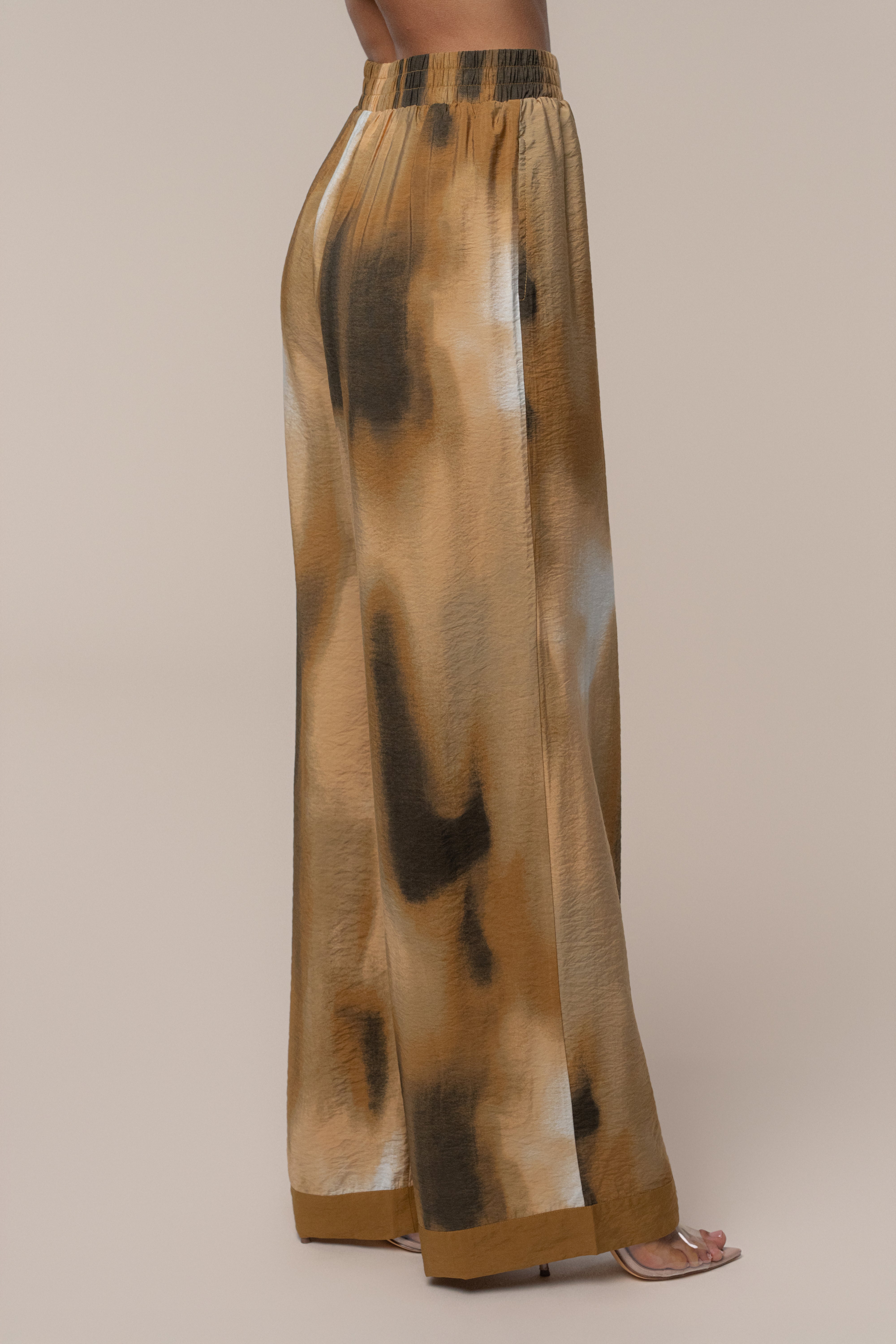 Brown Celestial Sands Pant - JLUXLABEL