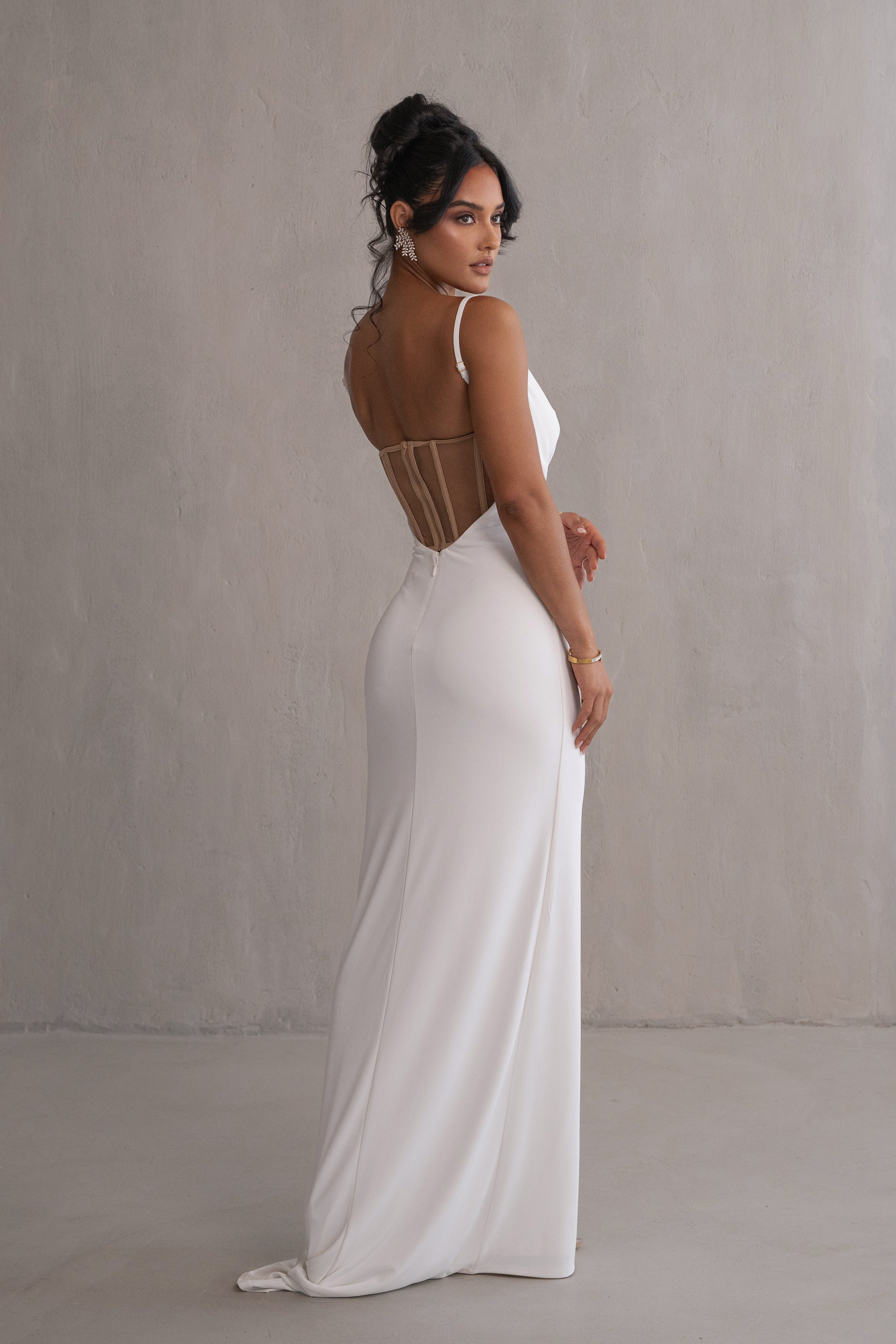 Ivory Until Forever Maxi Dress - JLUXLABEL