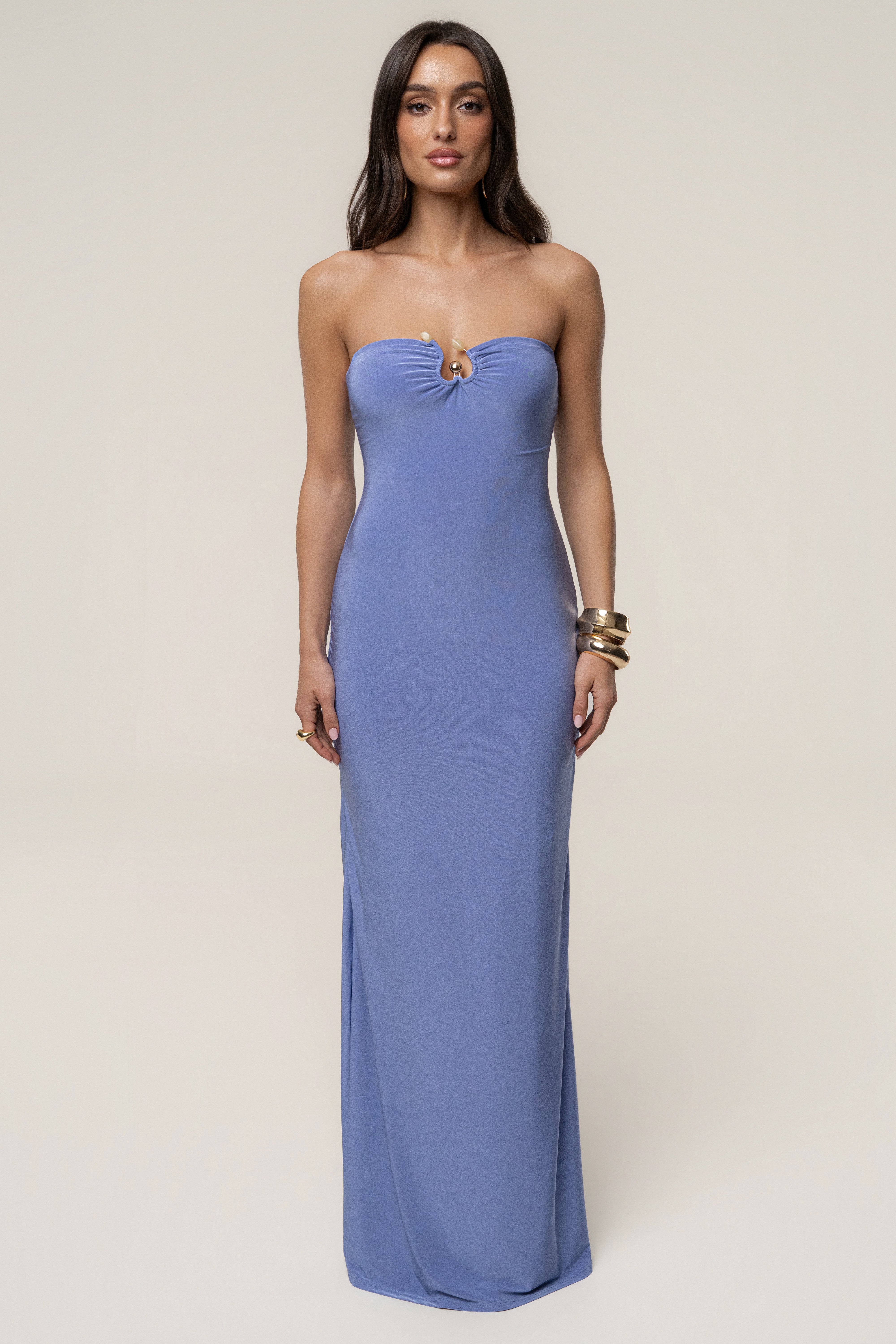 Periwinkle Drift Serenity Maxi Dress - JLUXLABEL