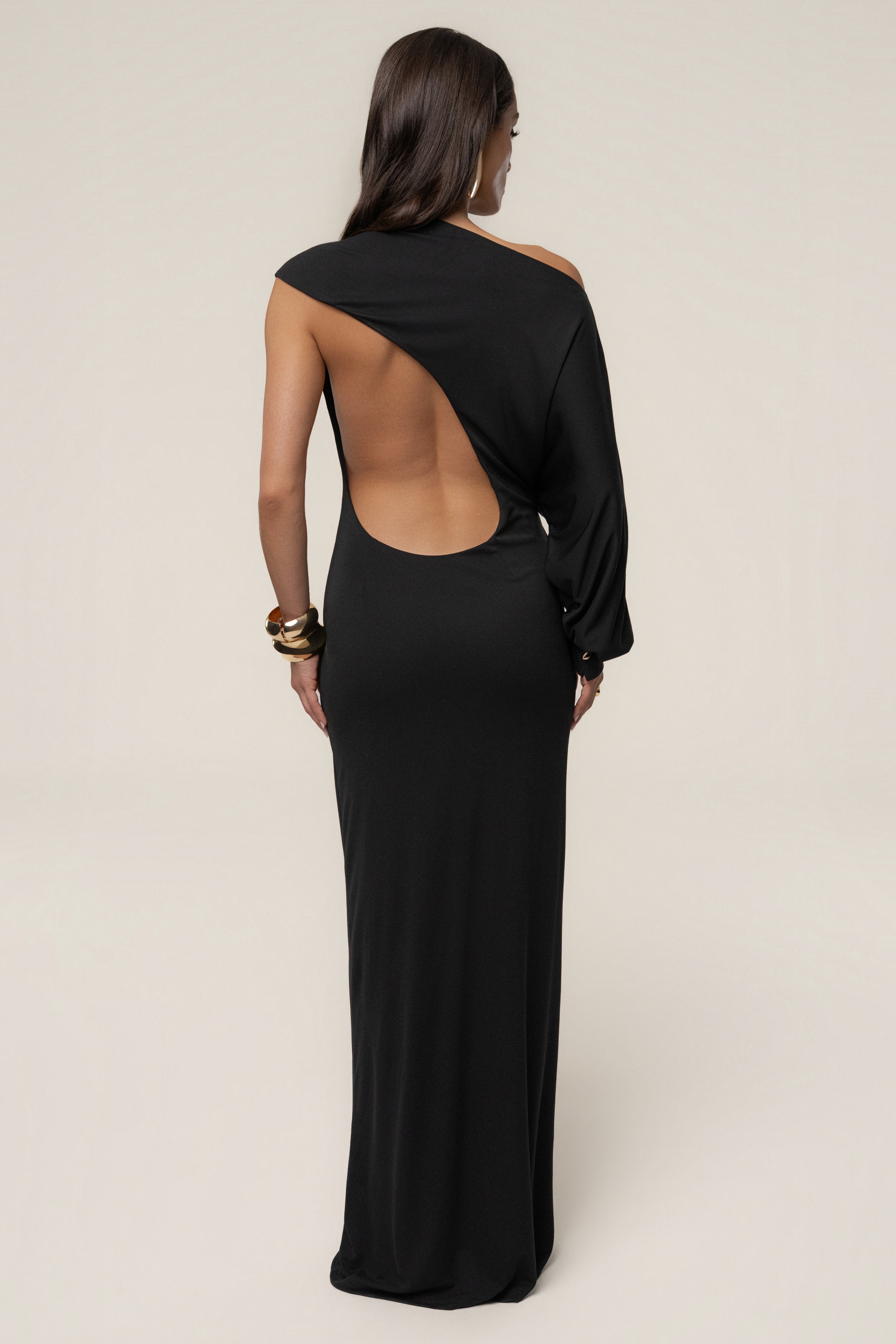 Black Winter Jewel Maxi Dress Black Winter Jewel Maxi Dress
