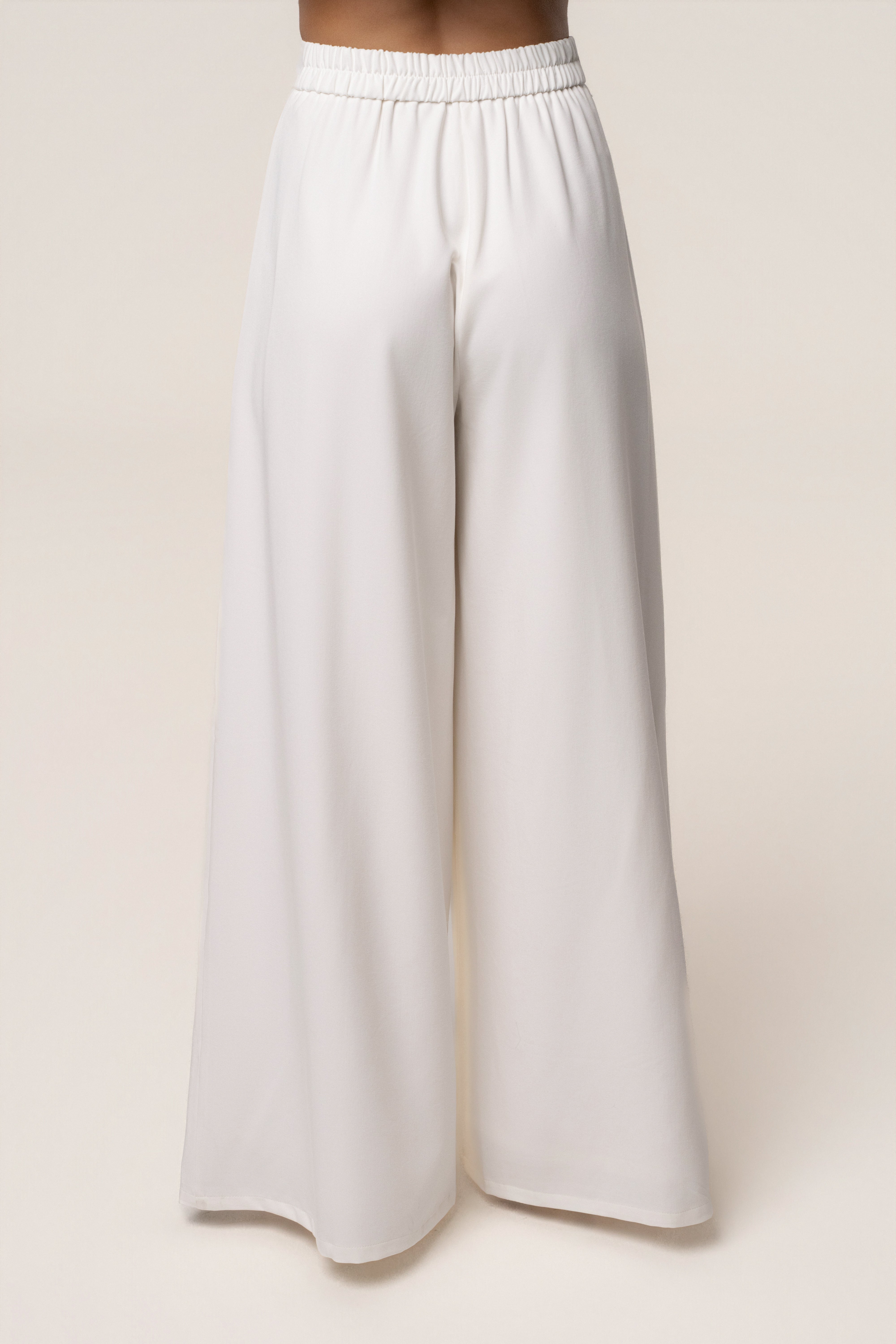 White Costa Tailored Pant Set - JLUXLABEL