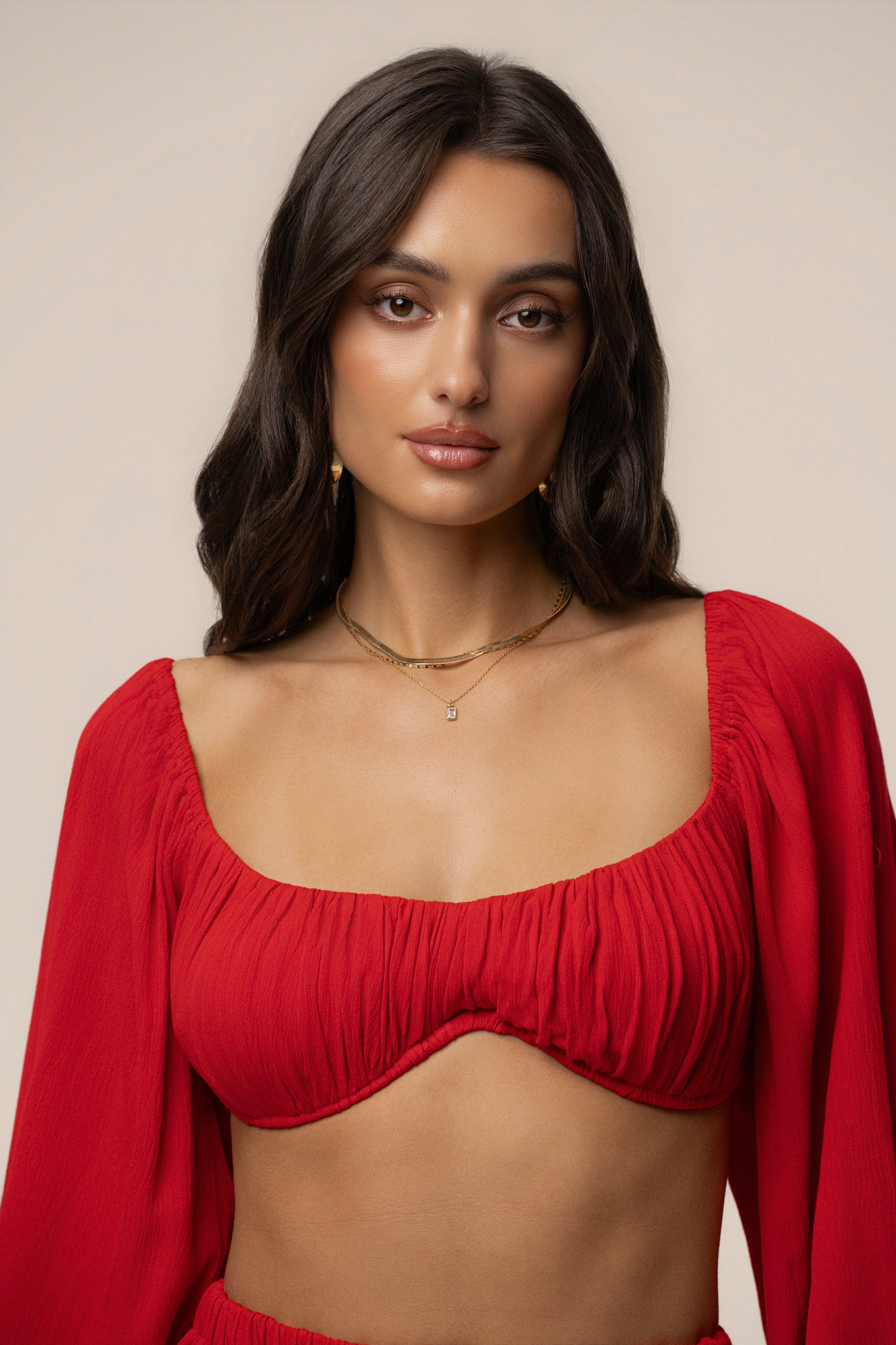Red Warm Nights Skirt Set - JLUXLABEL
