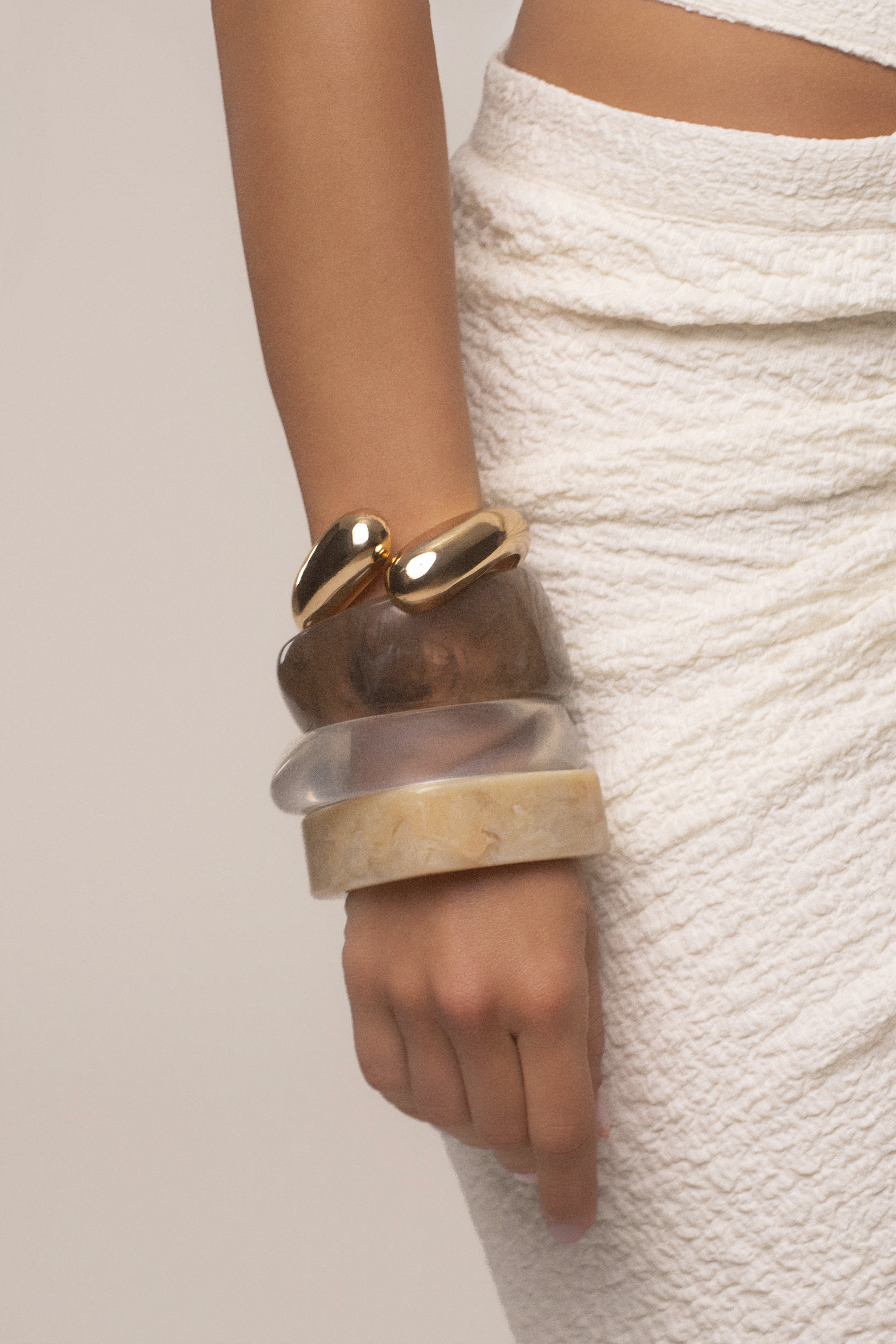 Multi Desert Glow Bangle Set - JLUXLABEL