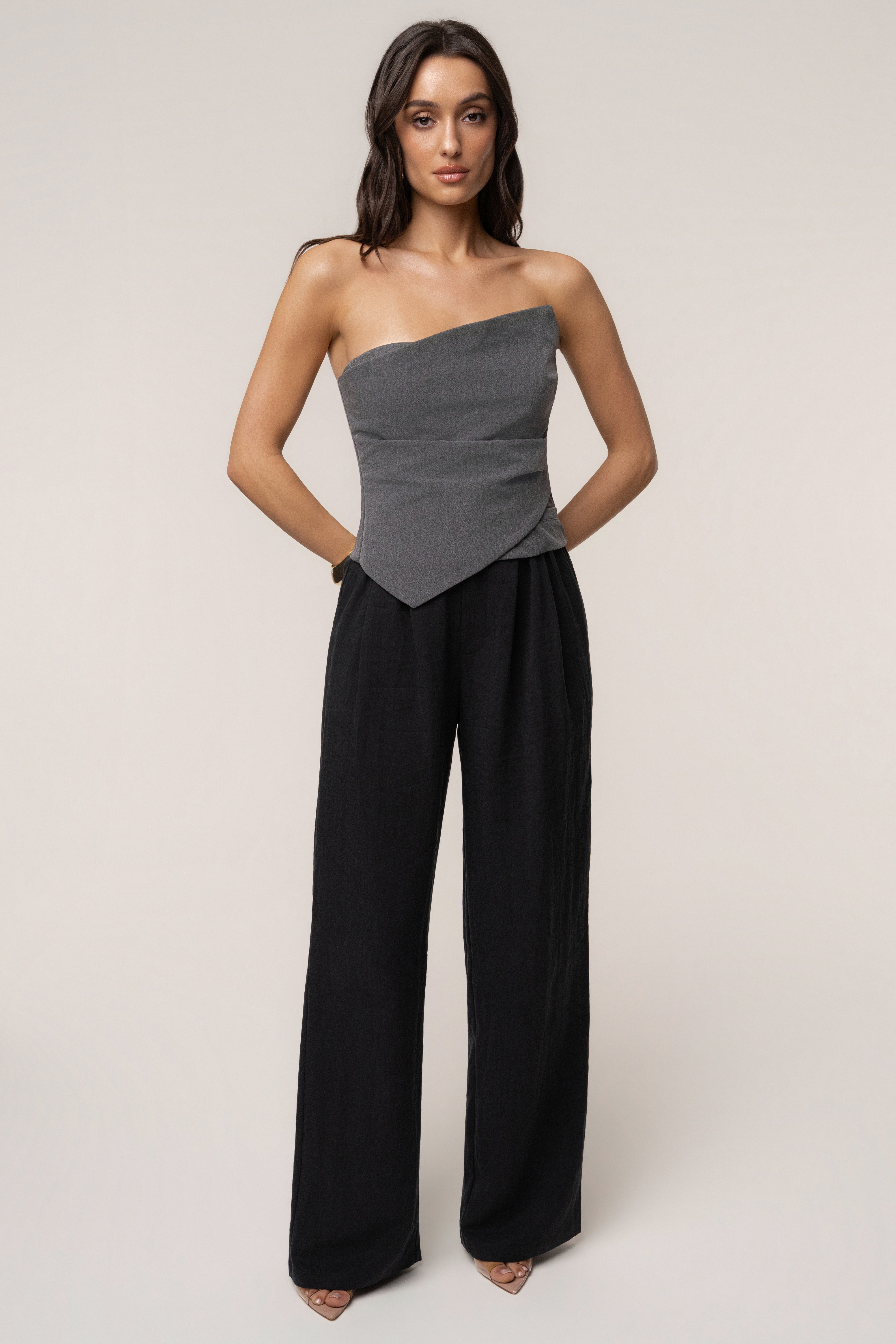 Charcoal Espresso Touch Top - JLUXLABEL