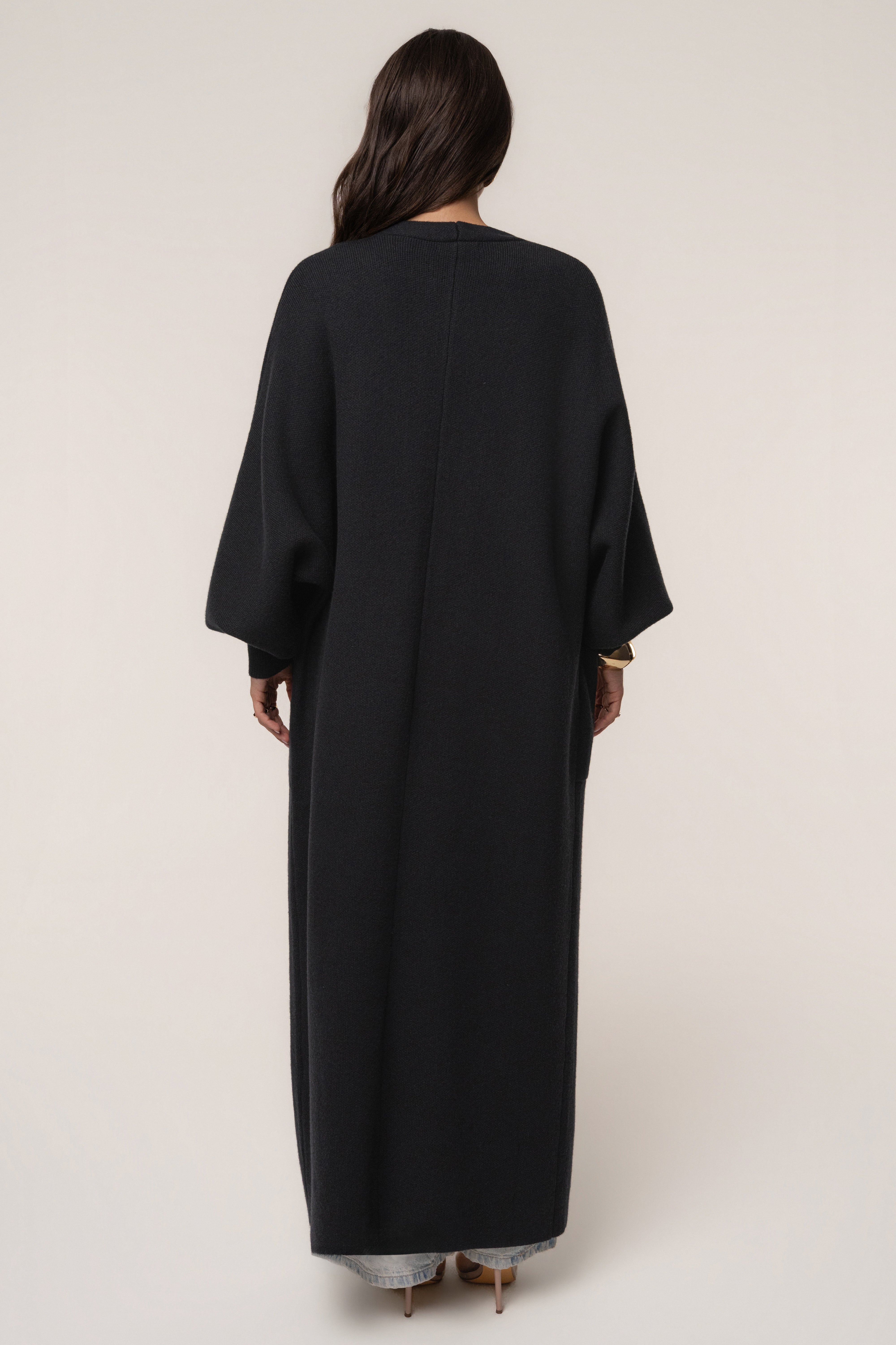 Black Soft Embrace Cardigan - JLUXLABEL