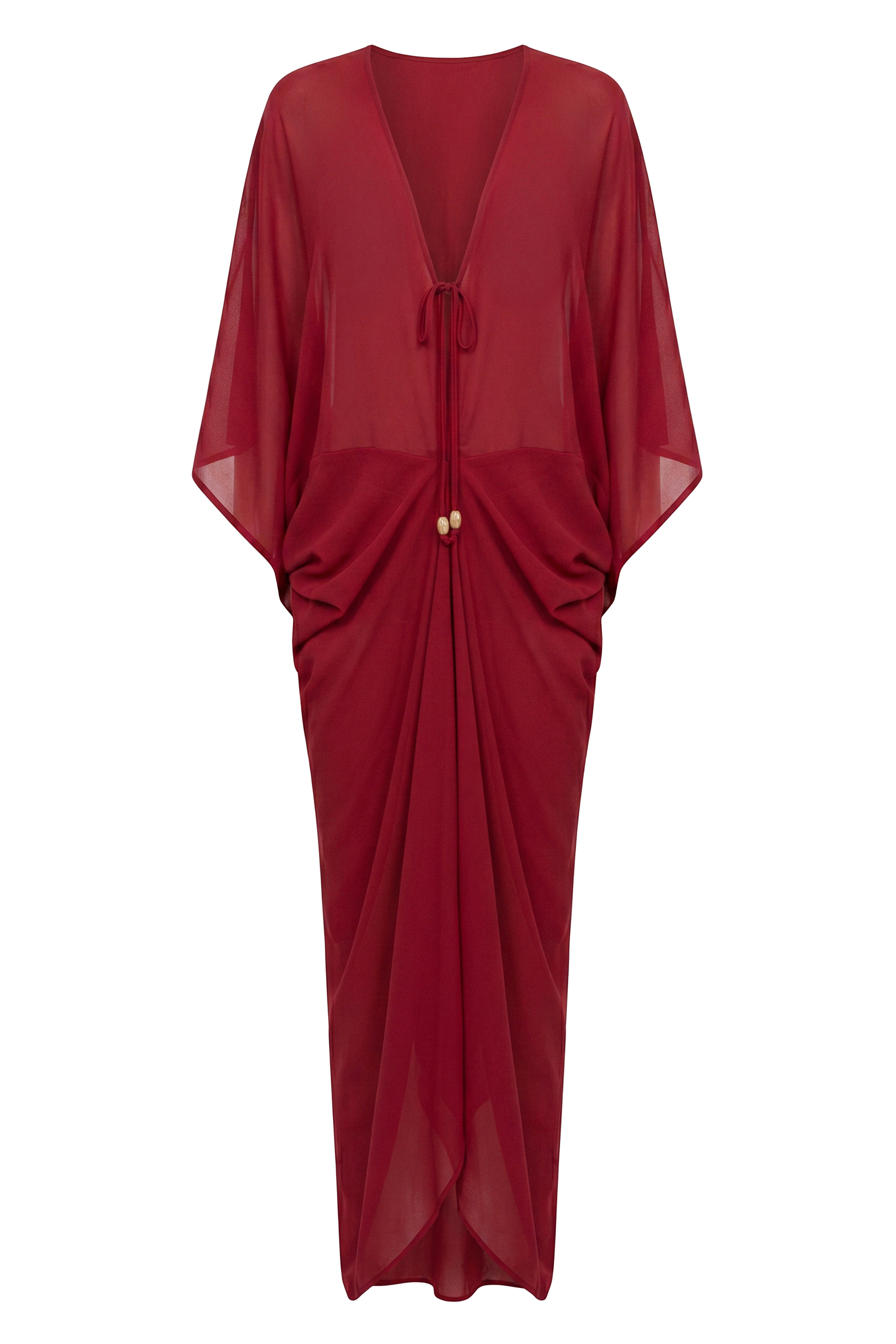 Berry Longer Days Cover Up Dress