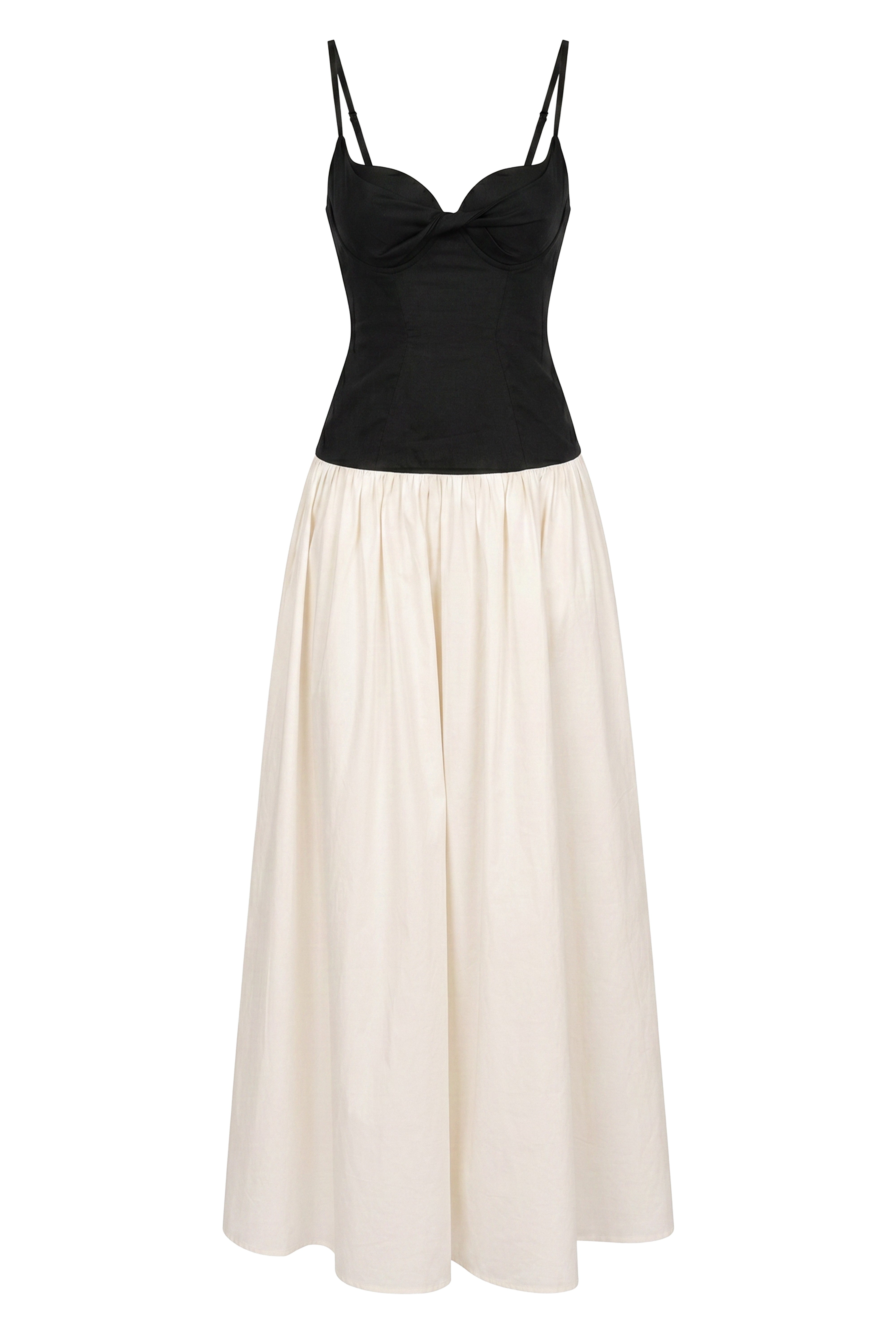Black Forever Flare Maxi Dress - JLUXLABEL