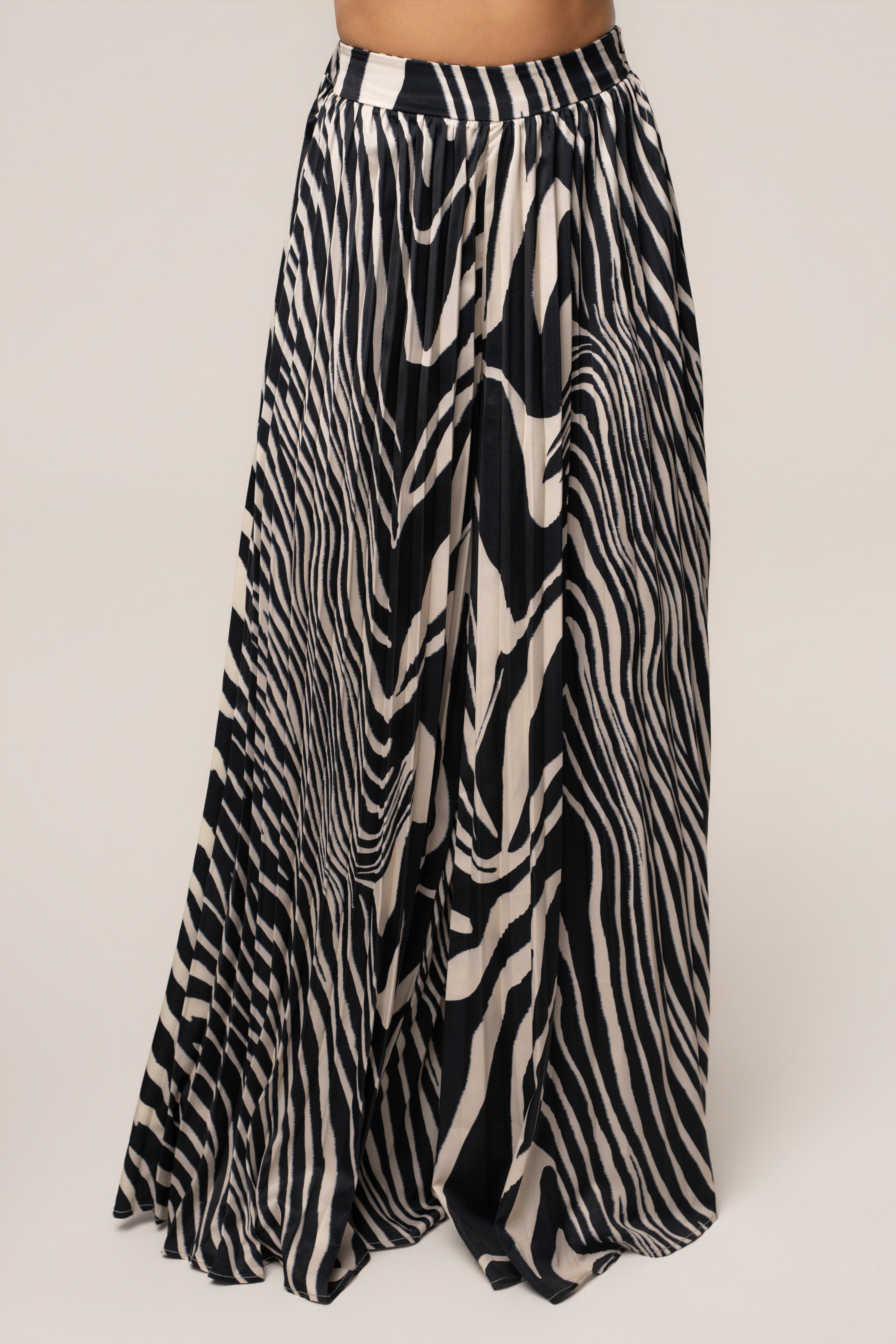 Black Abstract Oasis Flow Pant Set - JLUXLABEL