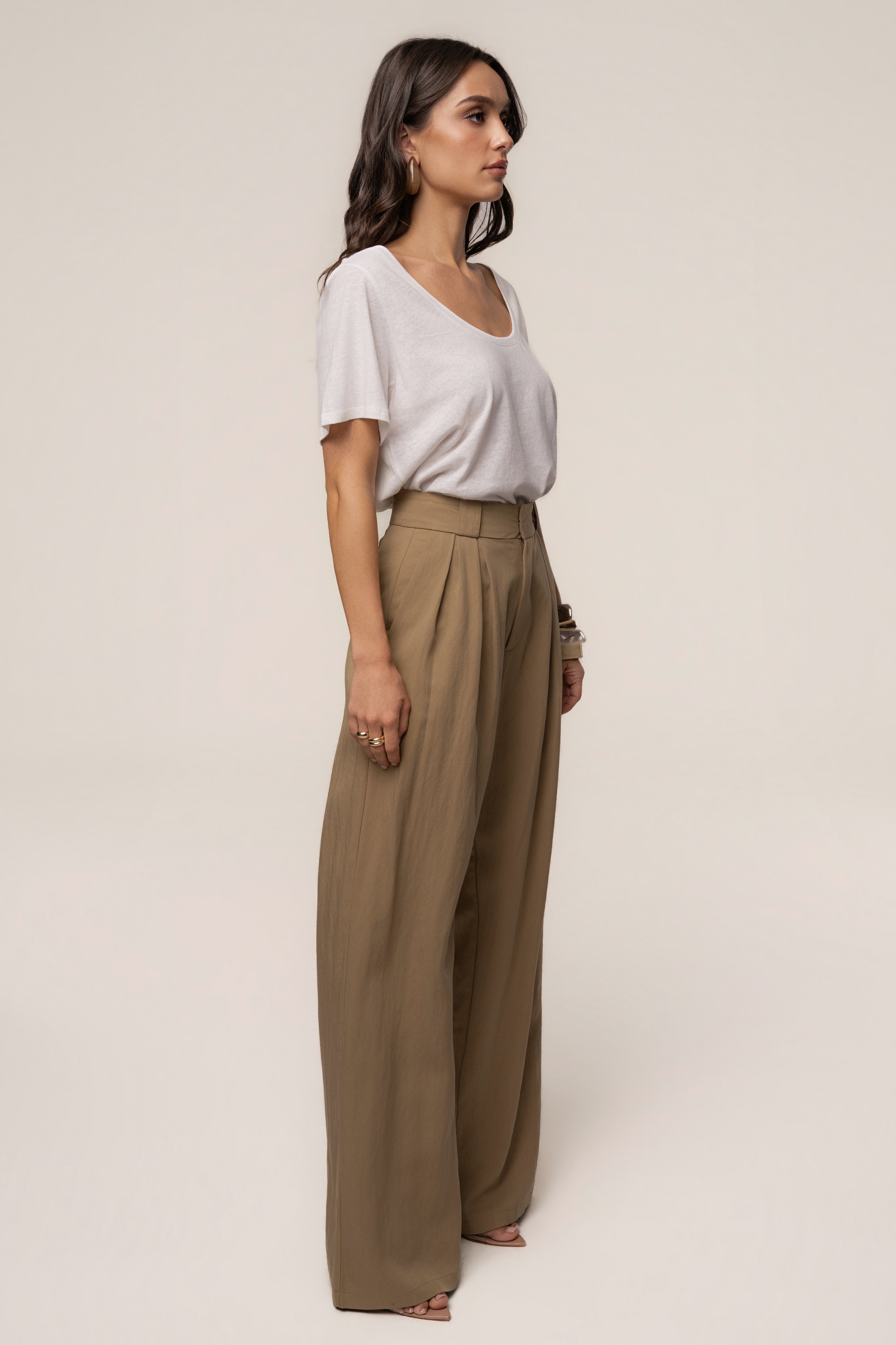Olive Stay Ready Trouser - JLUXLABEL