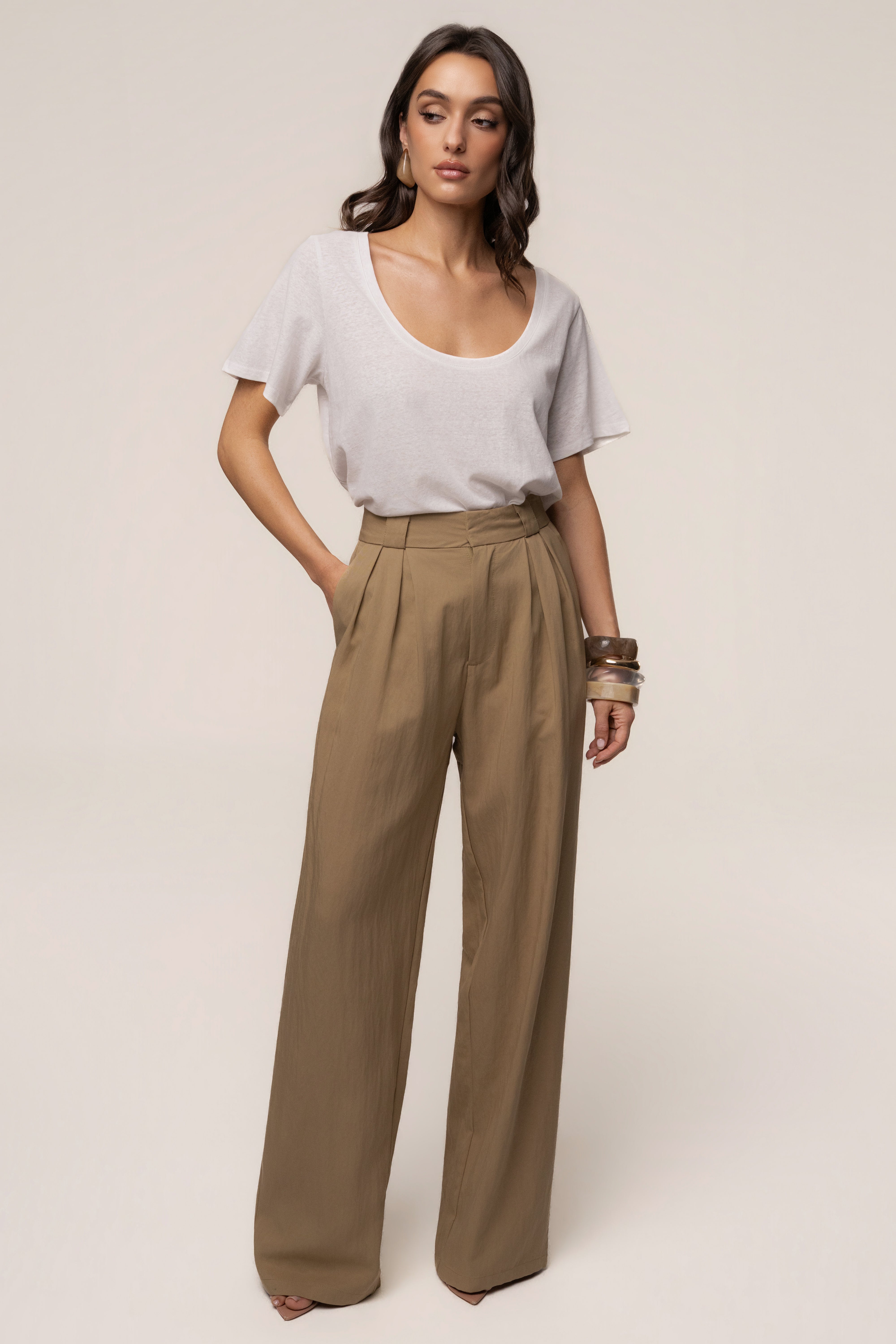 Olive Stay Ready Trouser - JLUXLABEL