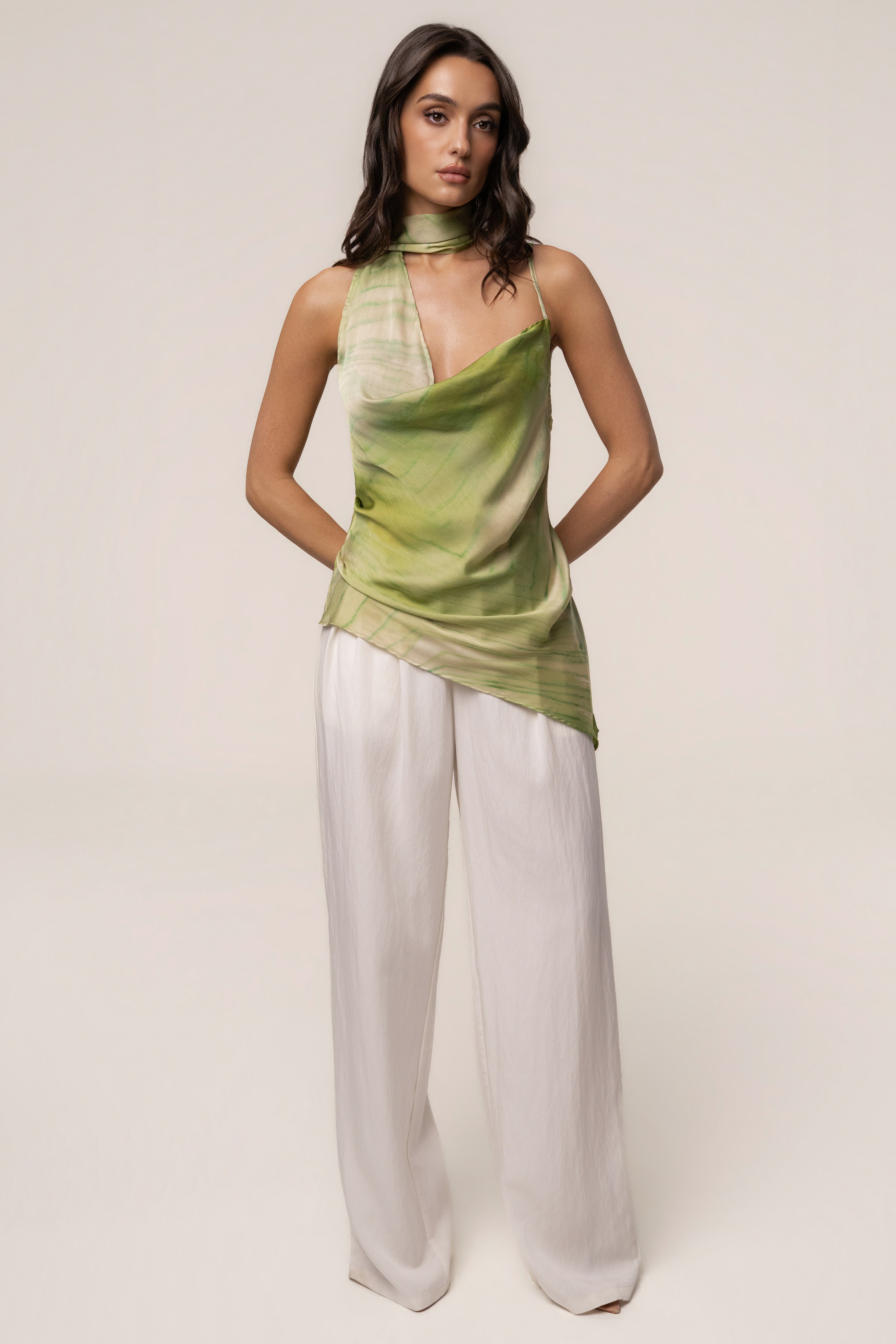 lui jewelry ルイ ジュエリー pants02 スラックス ベージュ PRE-ORDER Ivory Stay Ready Trouser