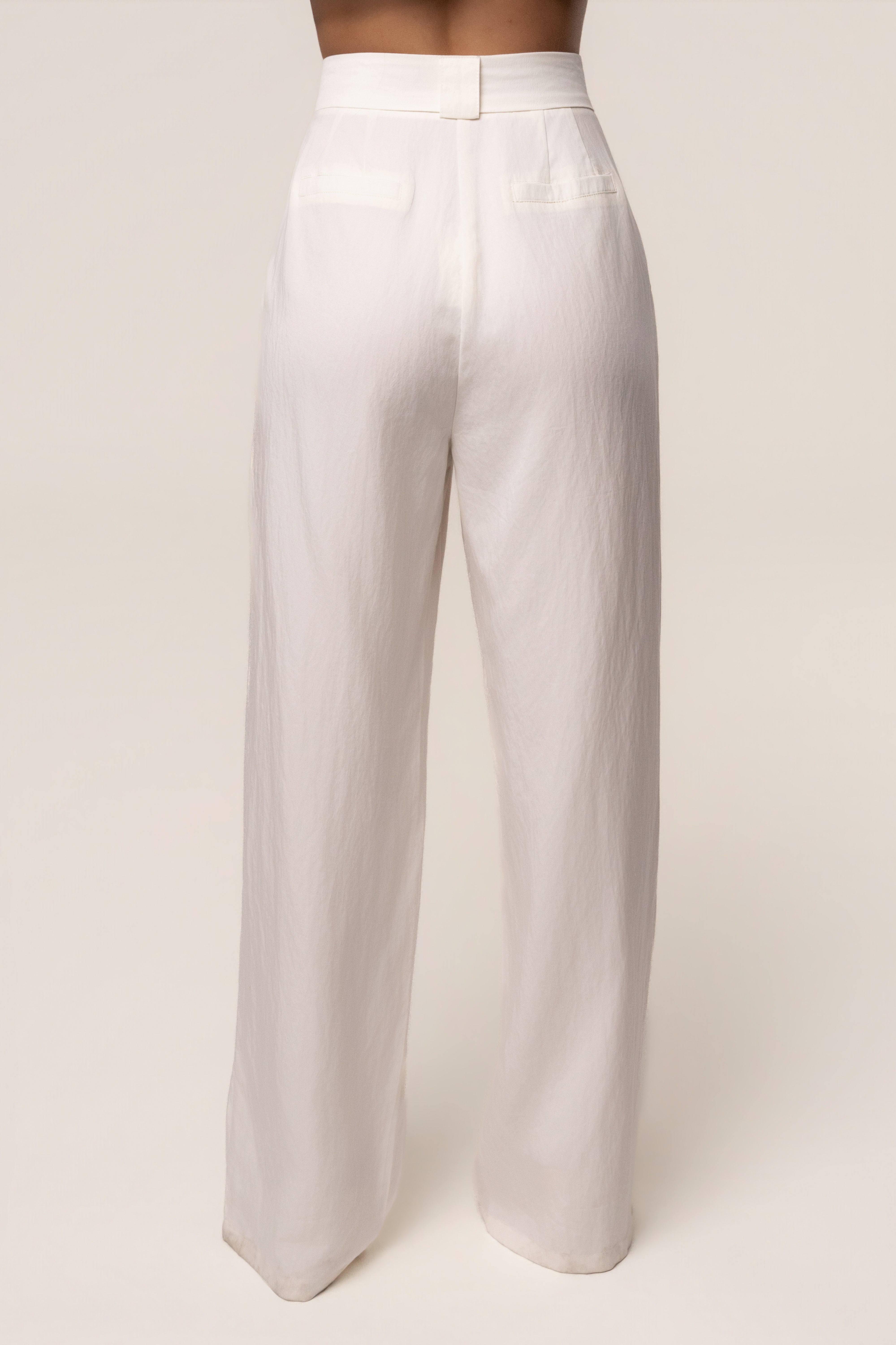 Ivory Stay Ready Trouser - JLUXLABEL