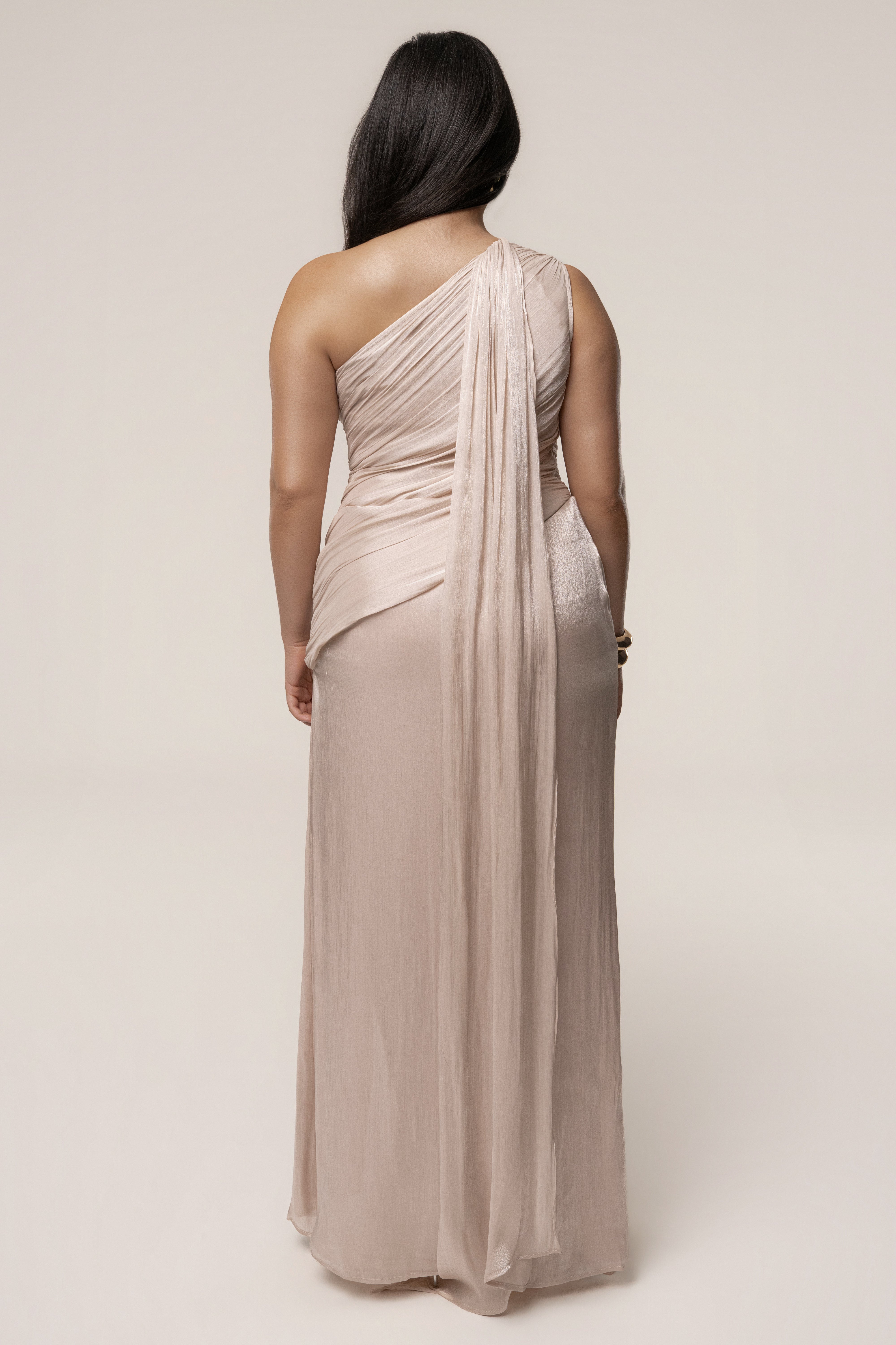 Champagne Eternal Muse Gown - JLUXLABEL