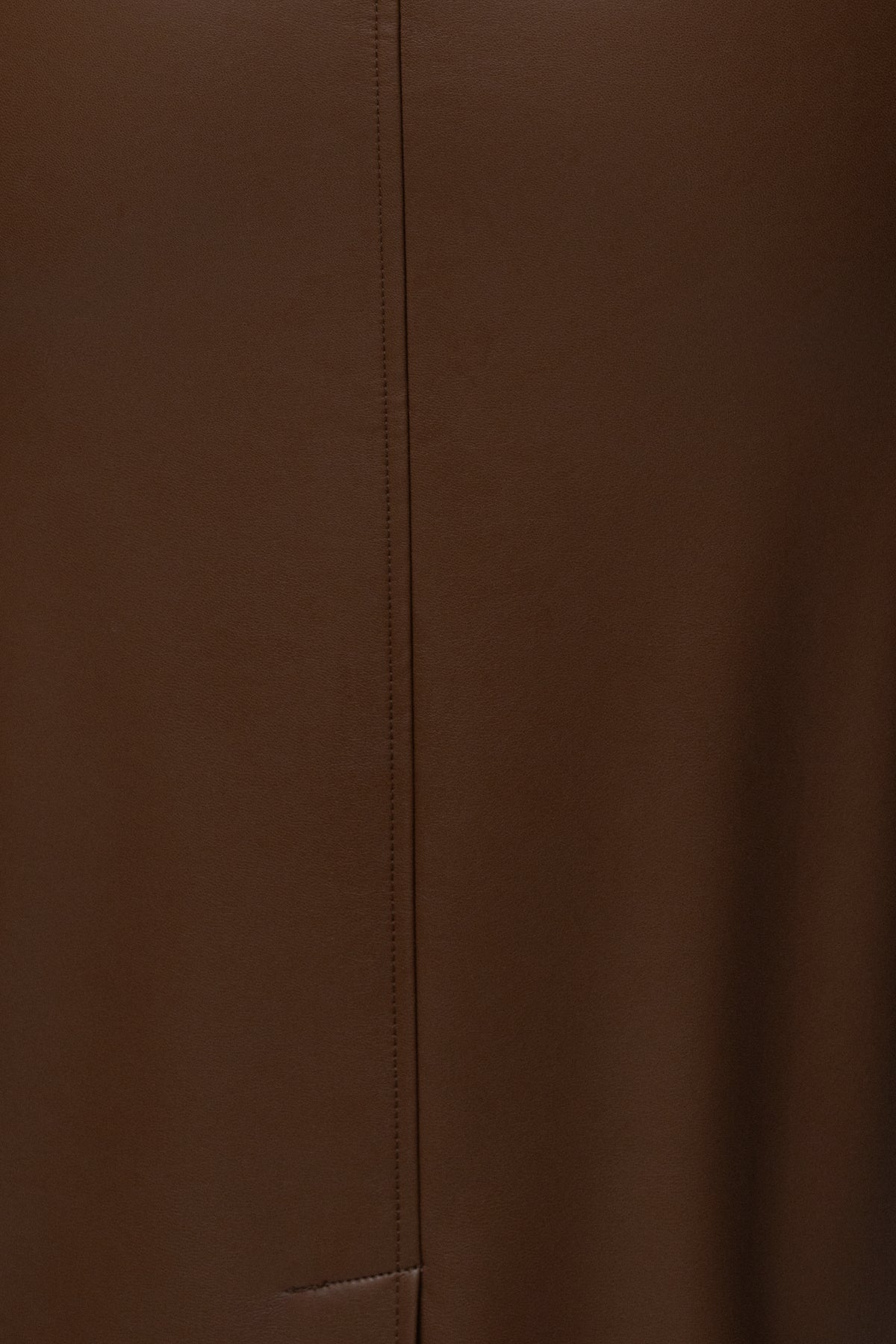Chocolate Ace PU Leather Skirt - JLUXLABEL