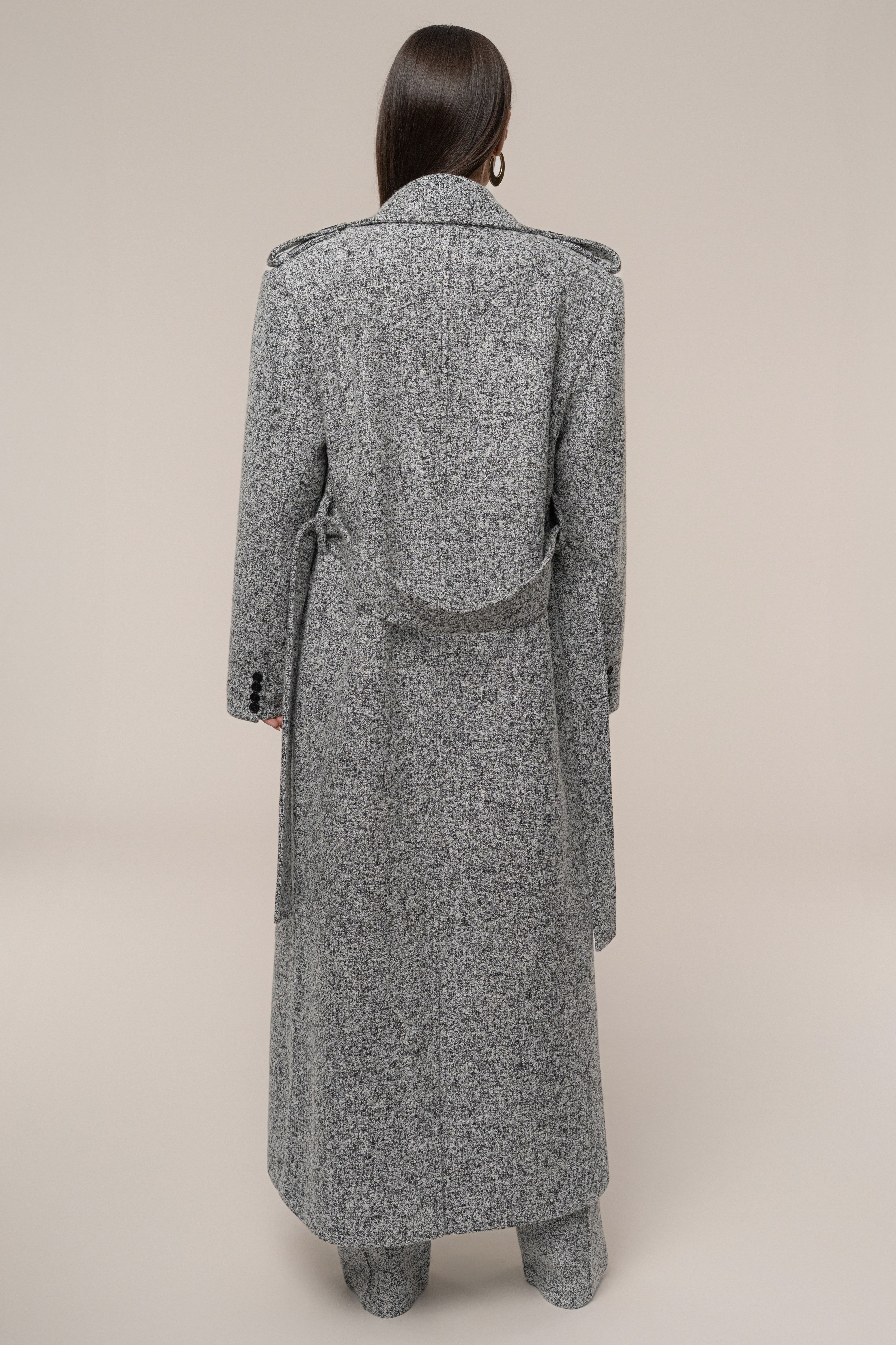 【louren】tweed middle coat louren】tweed middle coat