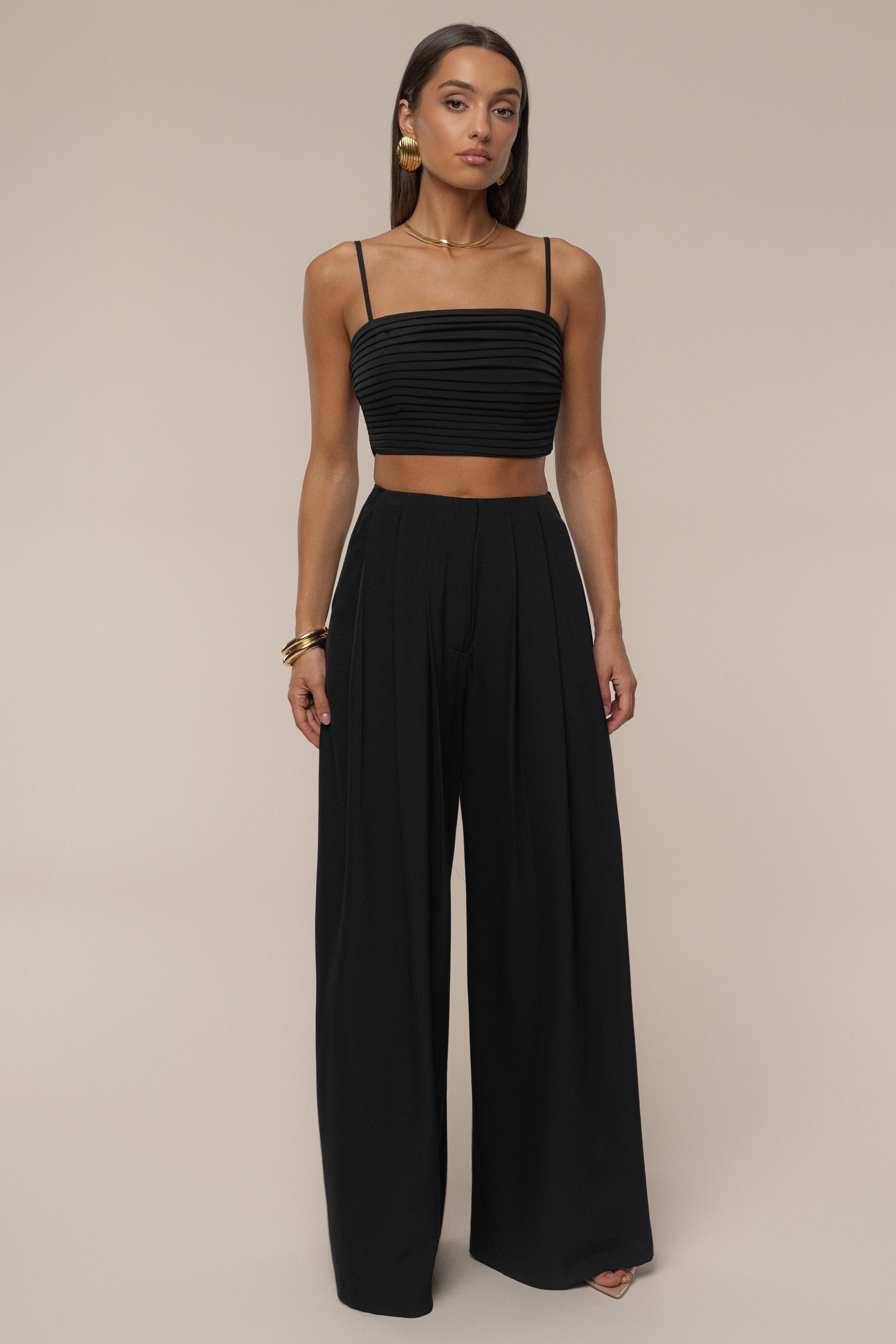 Black Serenade Pant Set