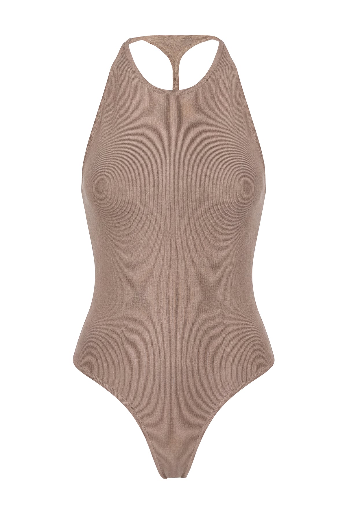 Tan Sheer Foundation Top
