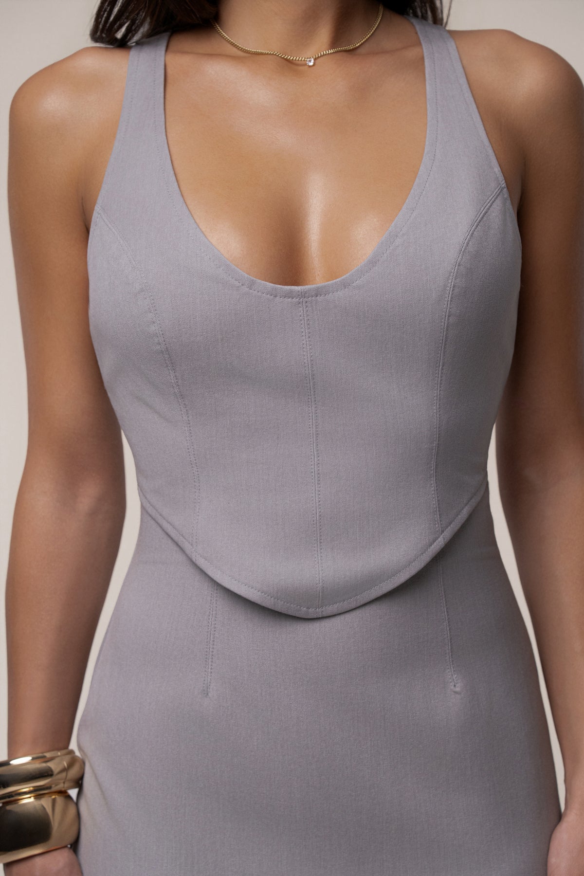 Grey Tate Top