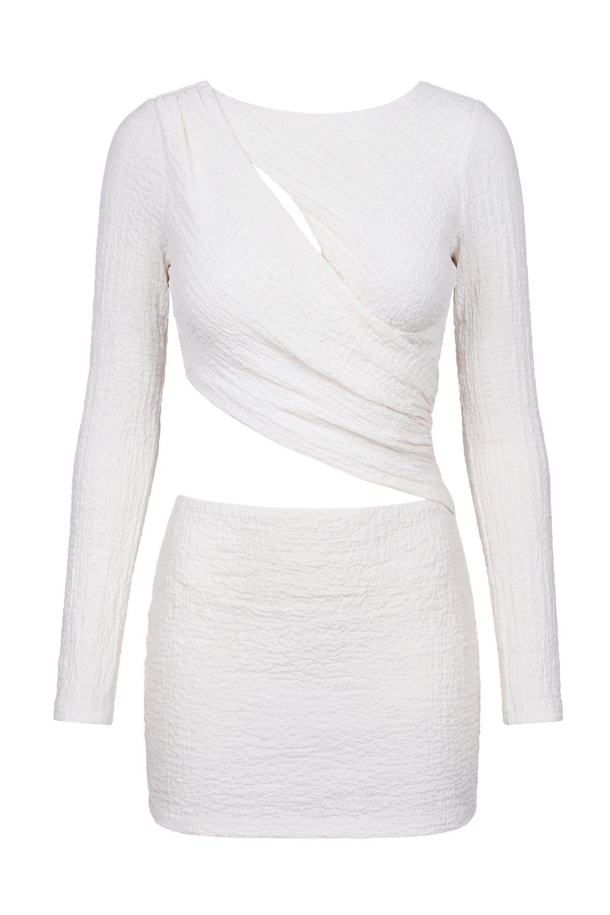 Ivory Palm Coast Mini Dress