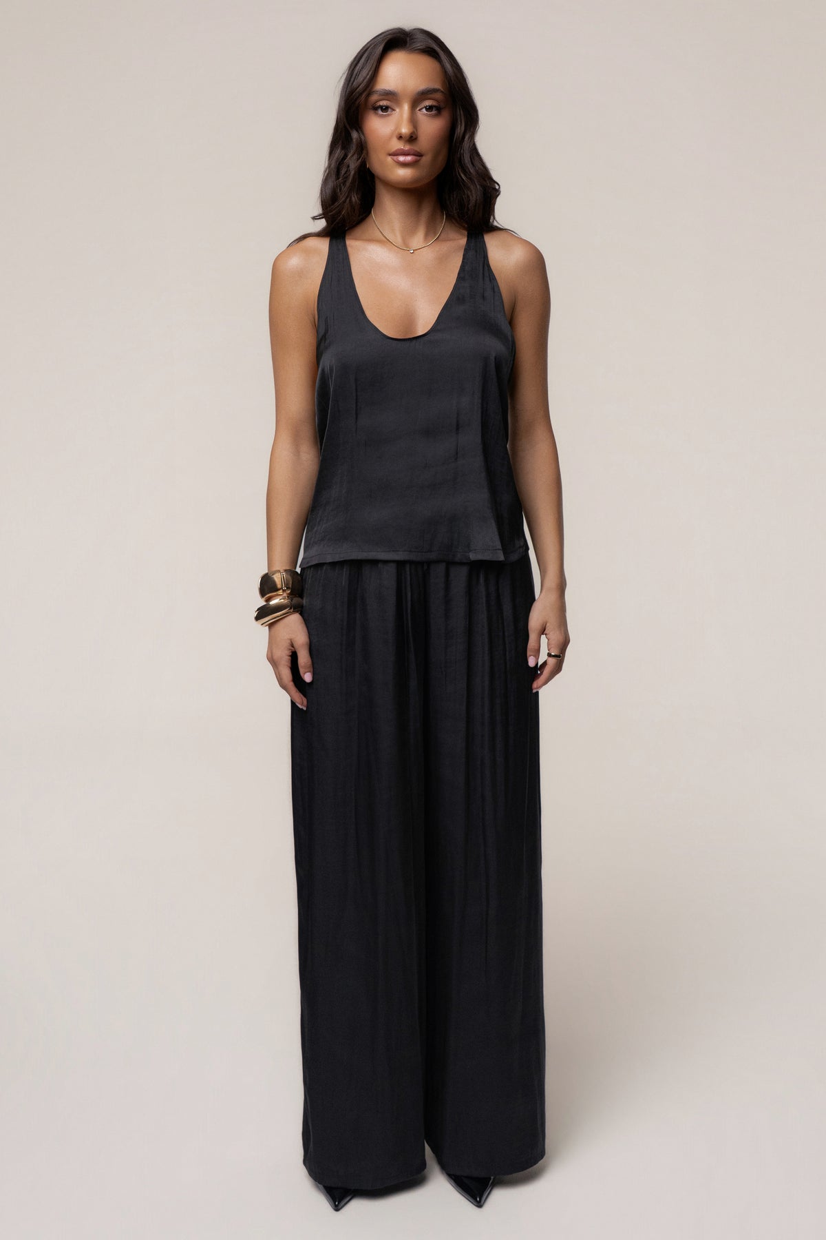 Black Open Coast Tank