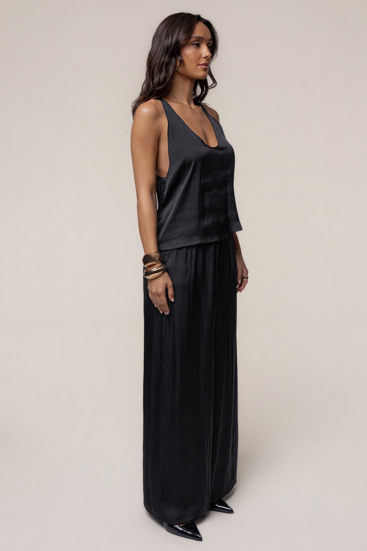 Black Open Coast Tank