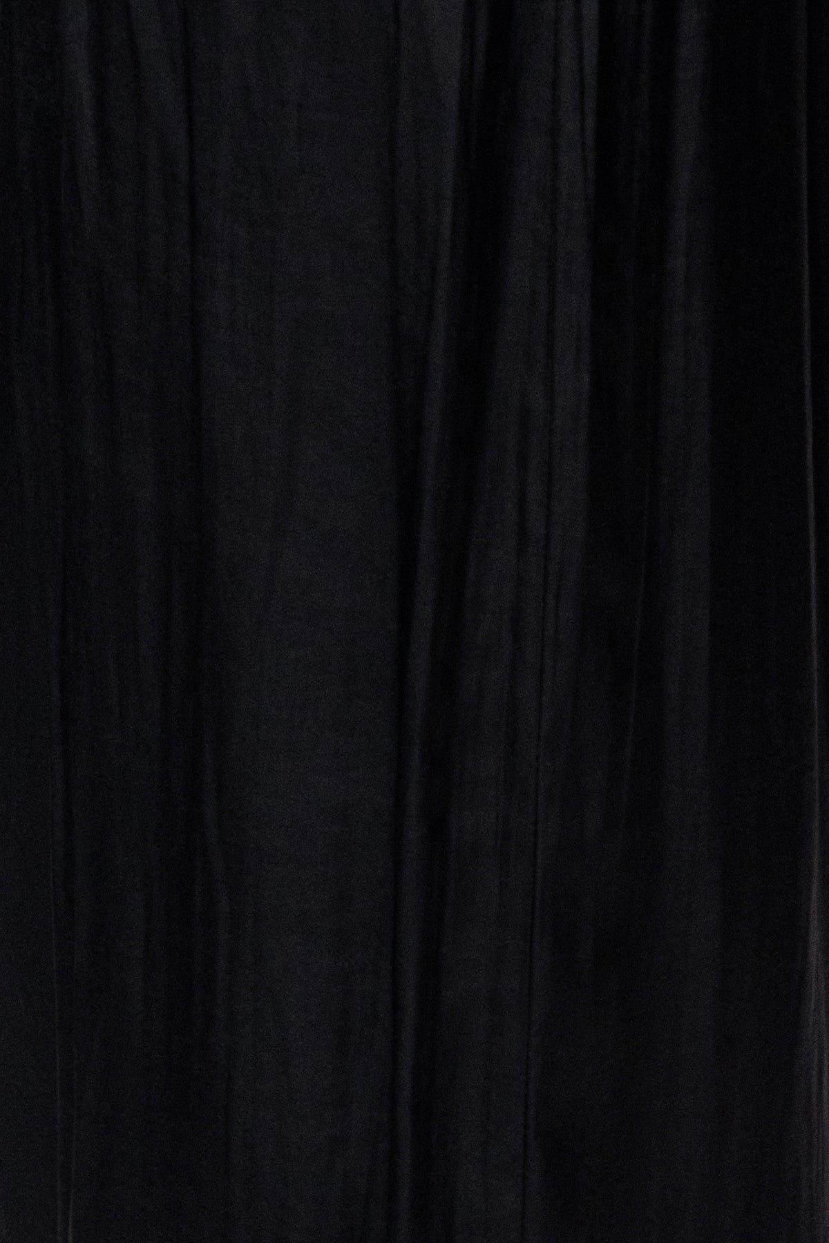 Black Open Coast Wide Leg Pants