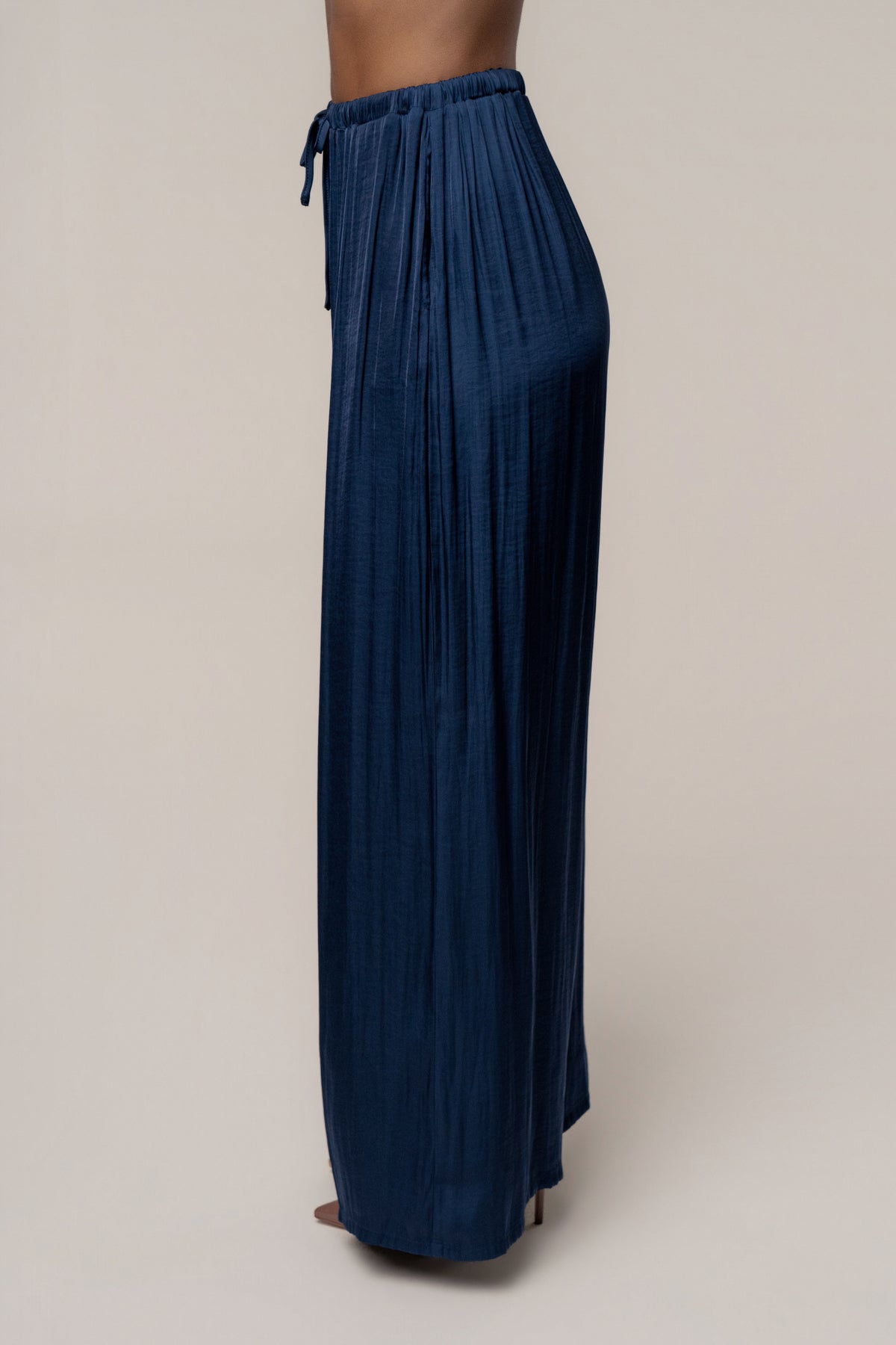 Blue Open Coast Wide Leg Pants
